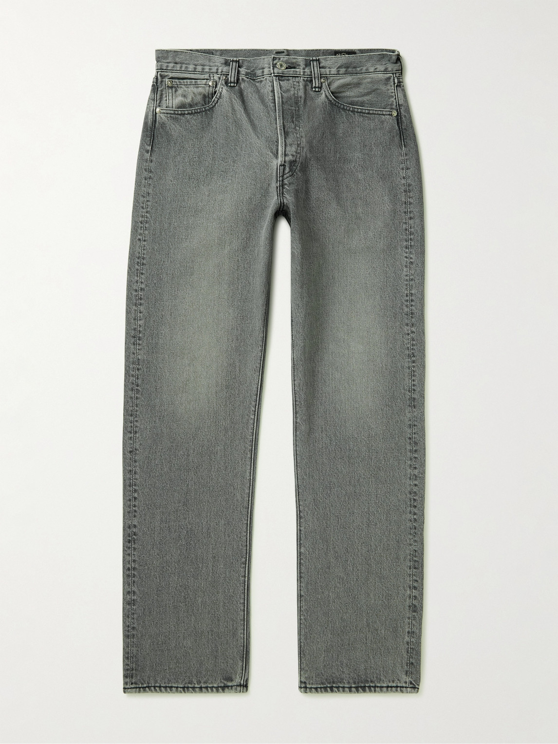 Orslow 105 Straight-leg Jeans In Gray