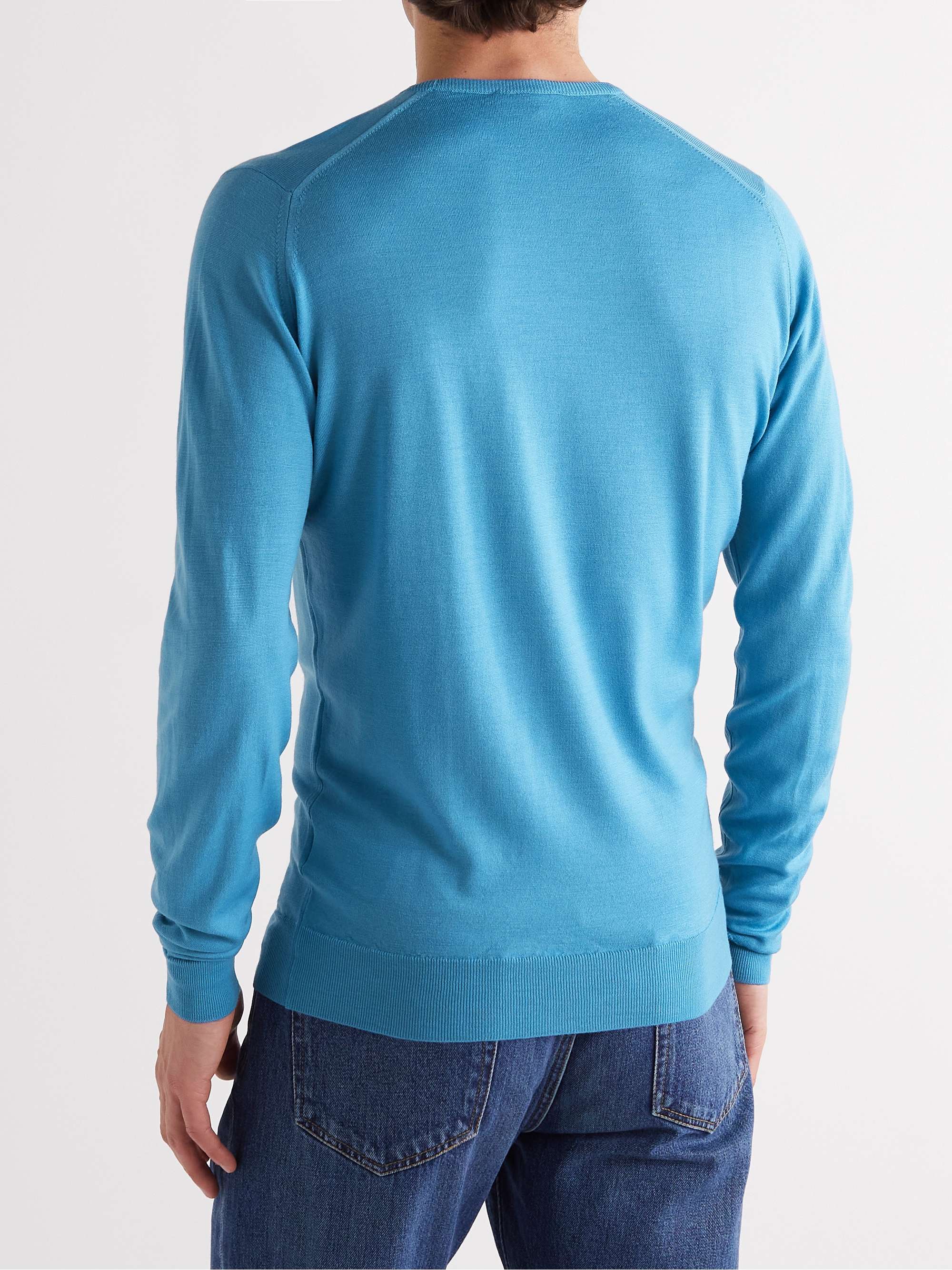 JOHN SMEDLEY Lundy Slim-Fit Merino Wool Sweater