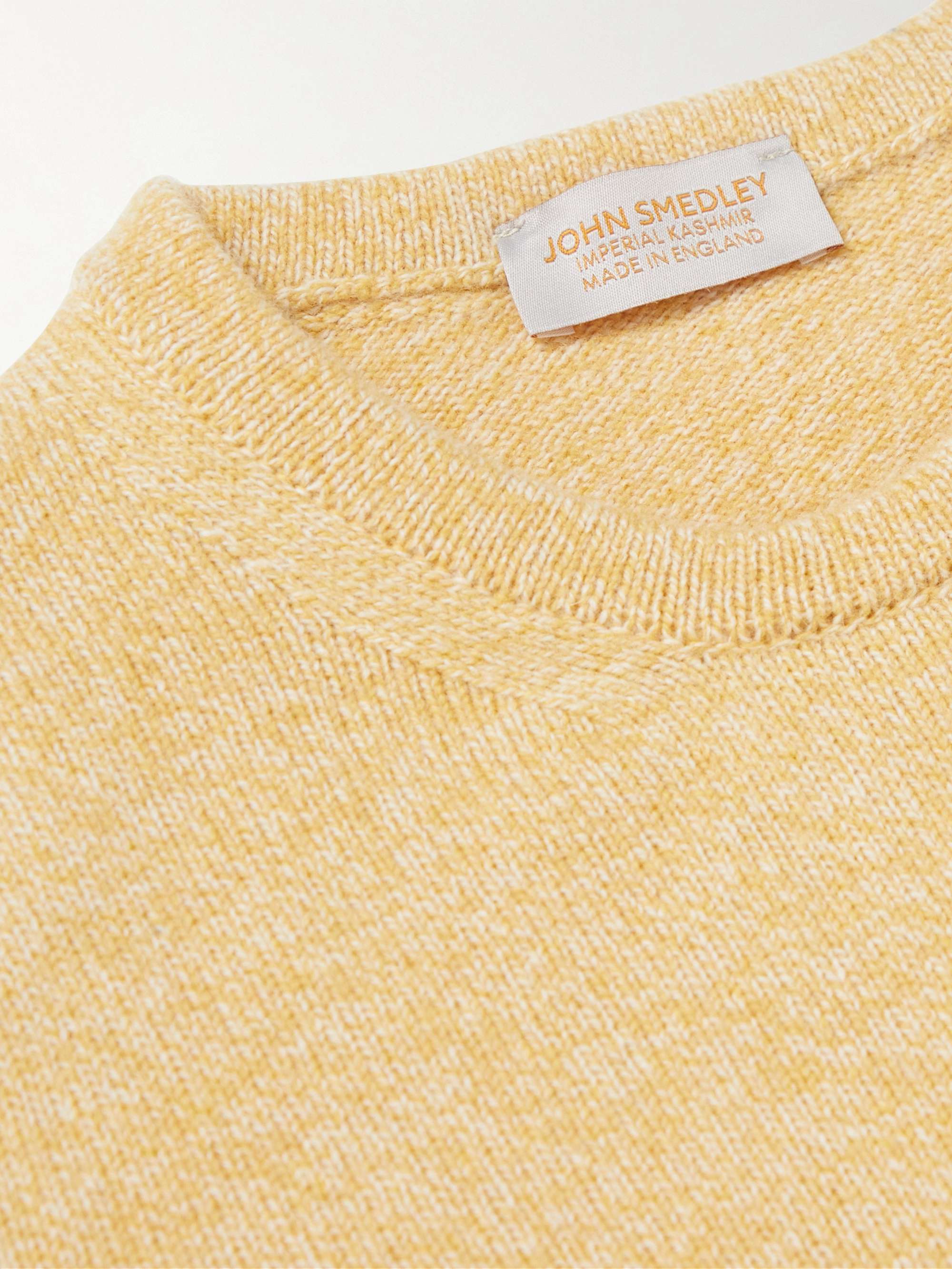 JOHN SMEDLEY Niko Slim-Fit Recycled Cashmere and Merino Wool-Blend Sweater