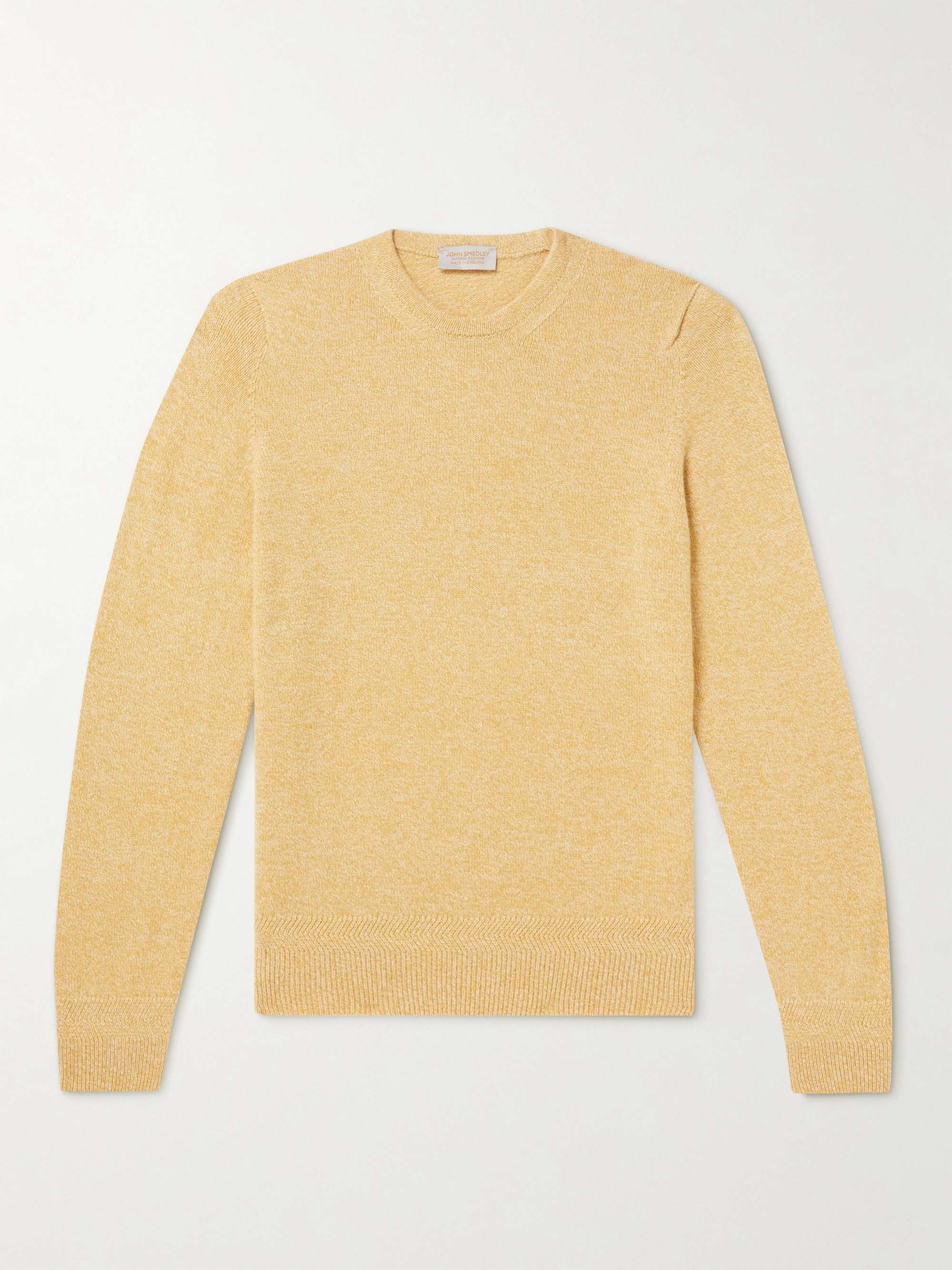 JOHN SMEDLEY Niko Slim-Fit Recycled Cashmere and Merino Wool-Blend Sweater