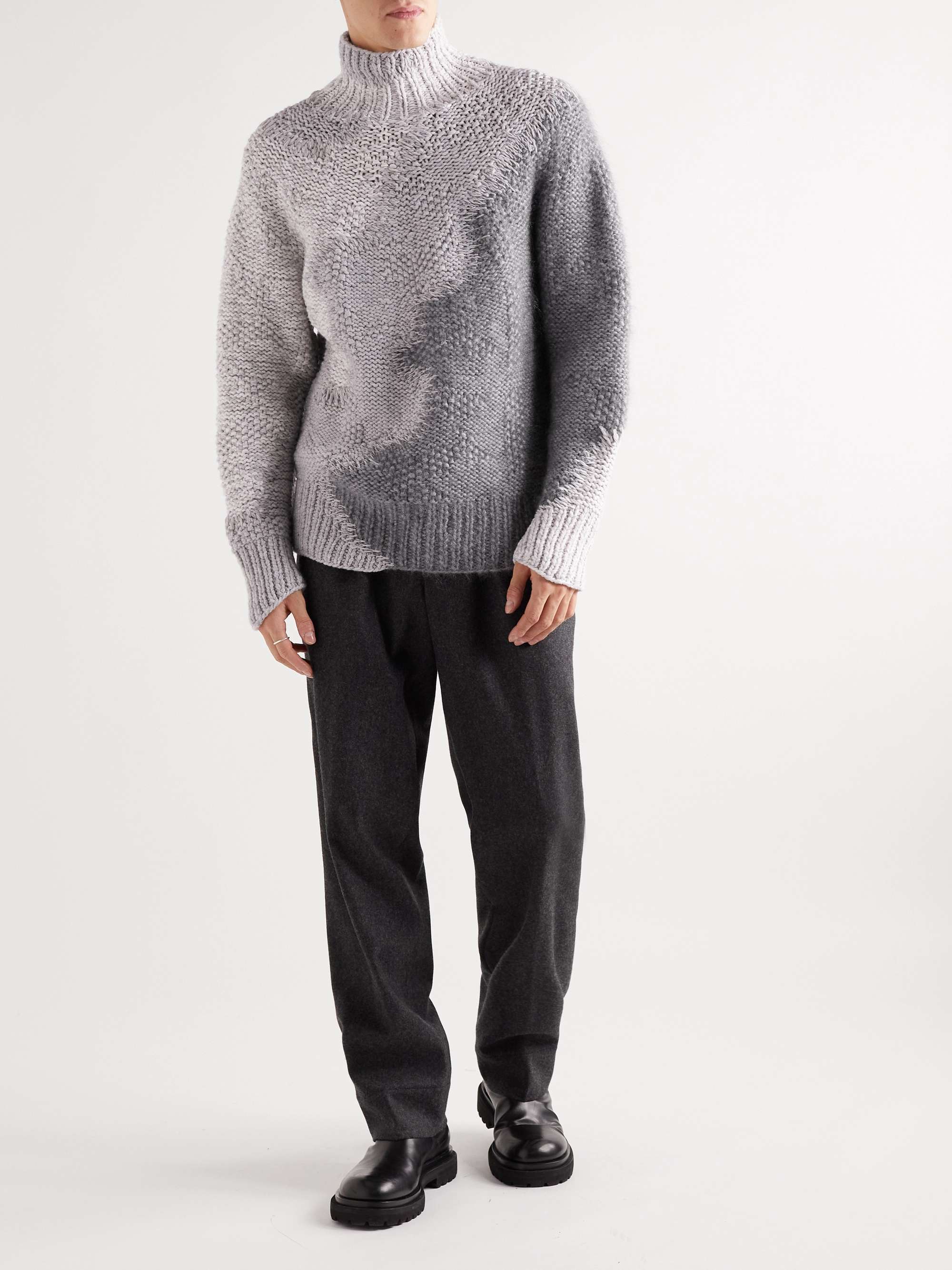 ZEGNA Cashmere-Blend Rollneck Sweater