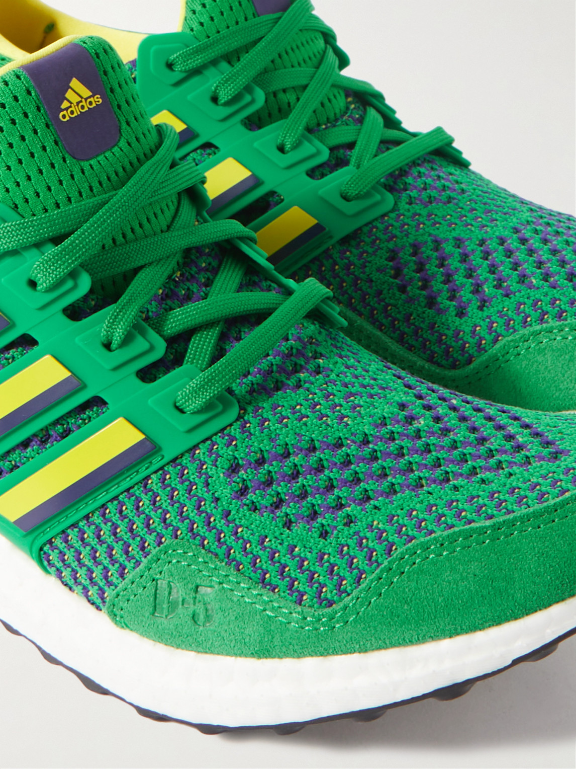ADIDAS ORIGINALS THE MIGHTY DUCKS ULTRABOOST 1.0 RUBBER-TRIMMED PRIMEKNIT RUNNING SNEAKERS 