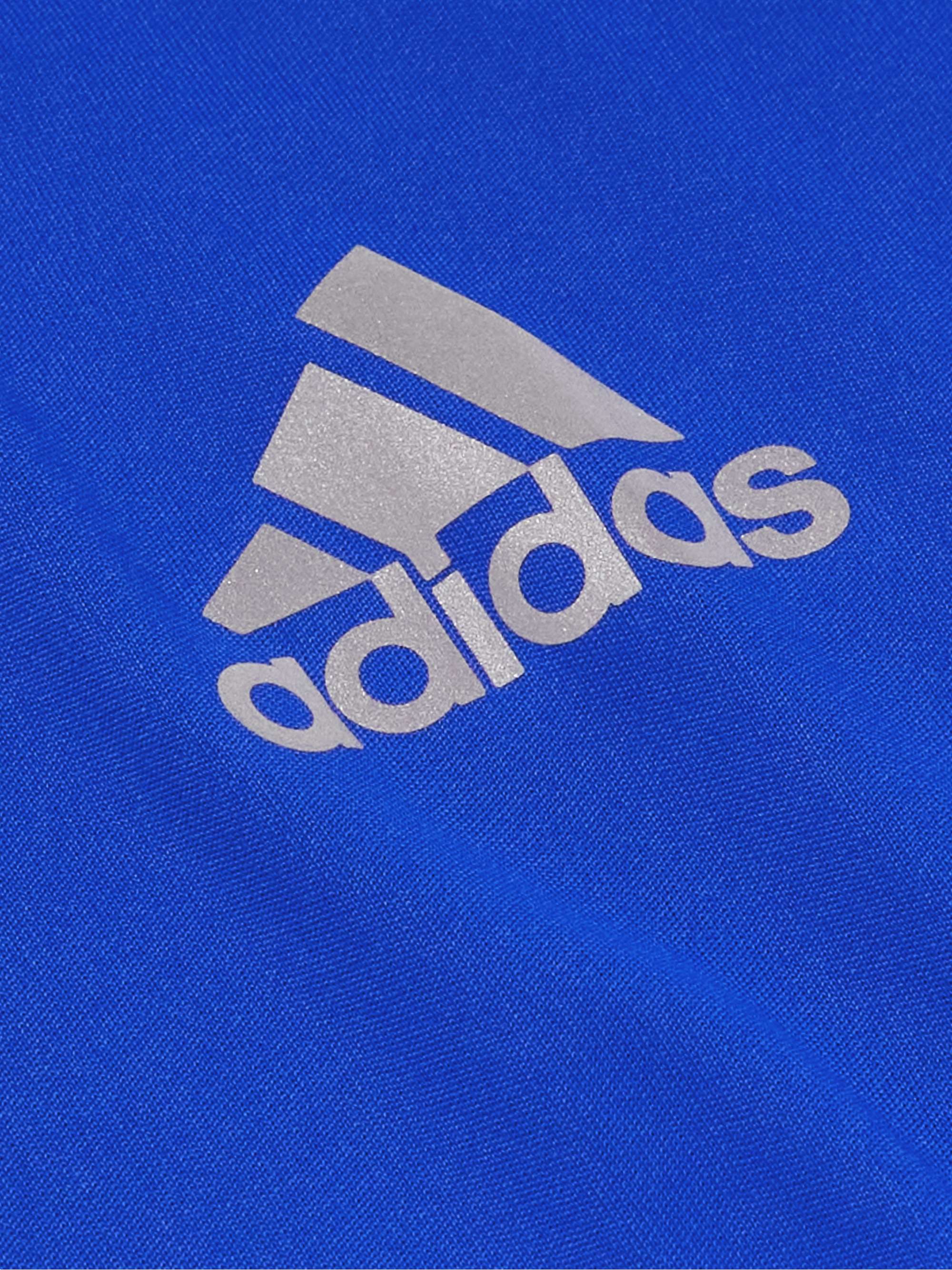 ADIDAS SPORT Own the Run Paneled Mesh and Jersey T-Shirt