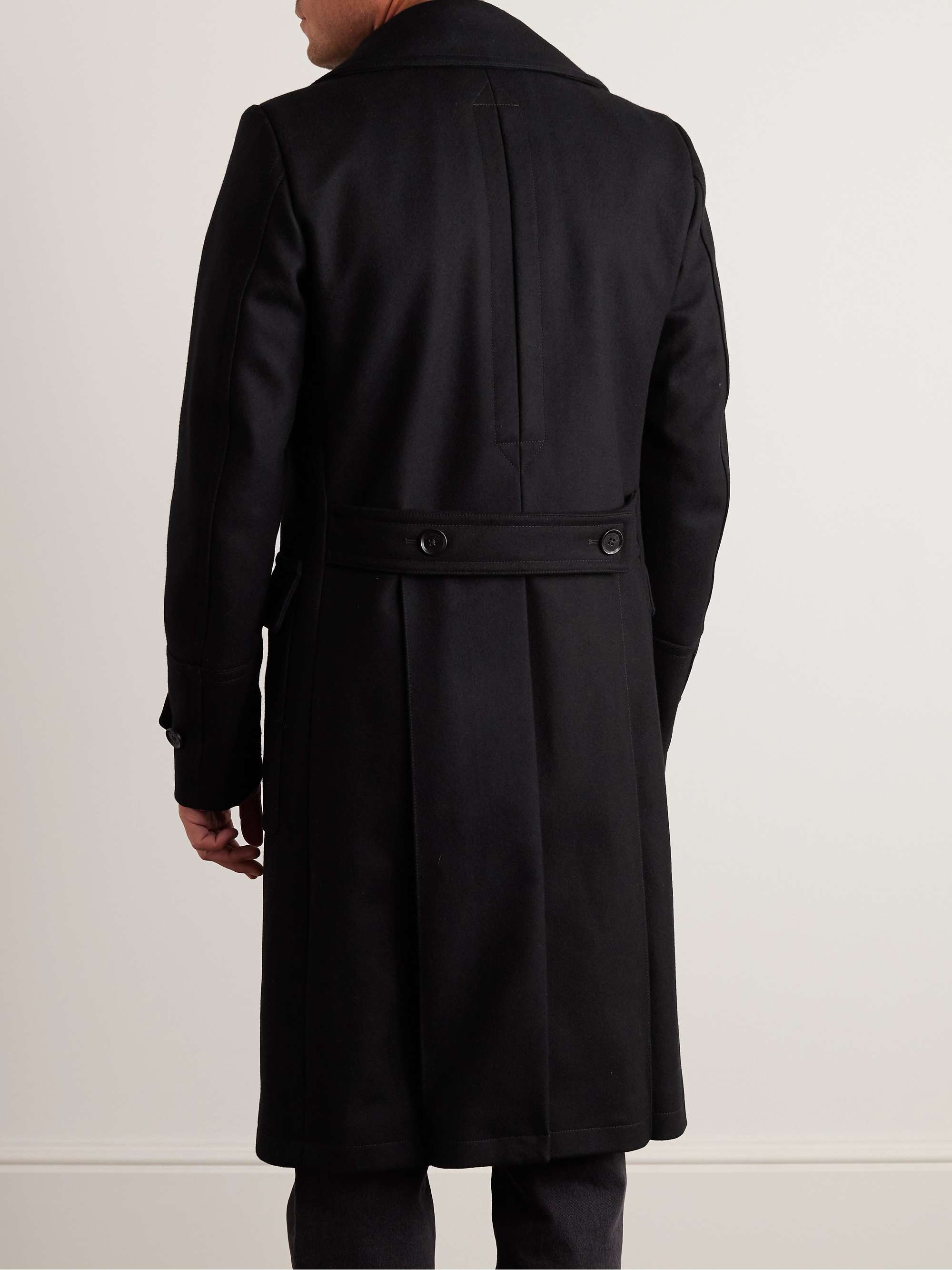 Aniquilar Inseguro Mecánico Black Milford Double-Breasted Wool-Blend Coat | BELSTAFF | MR PORTER