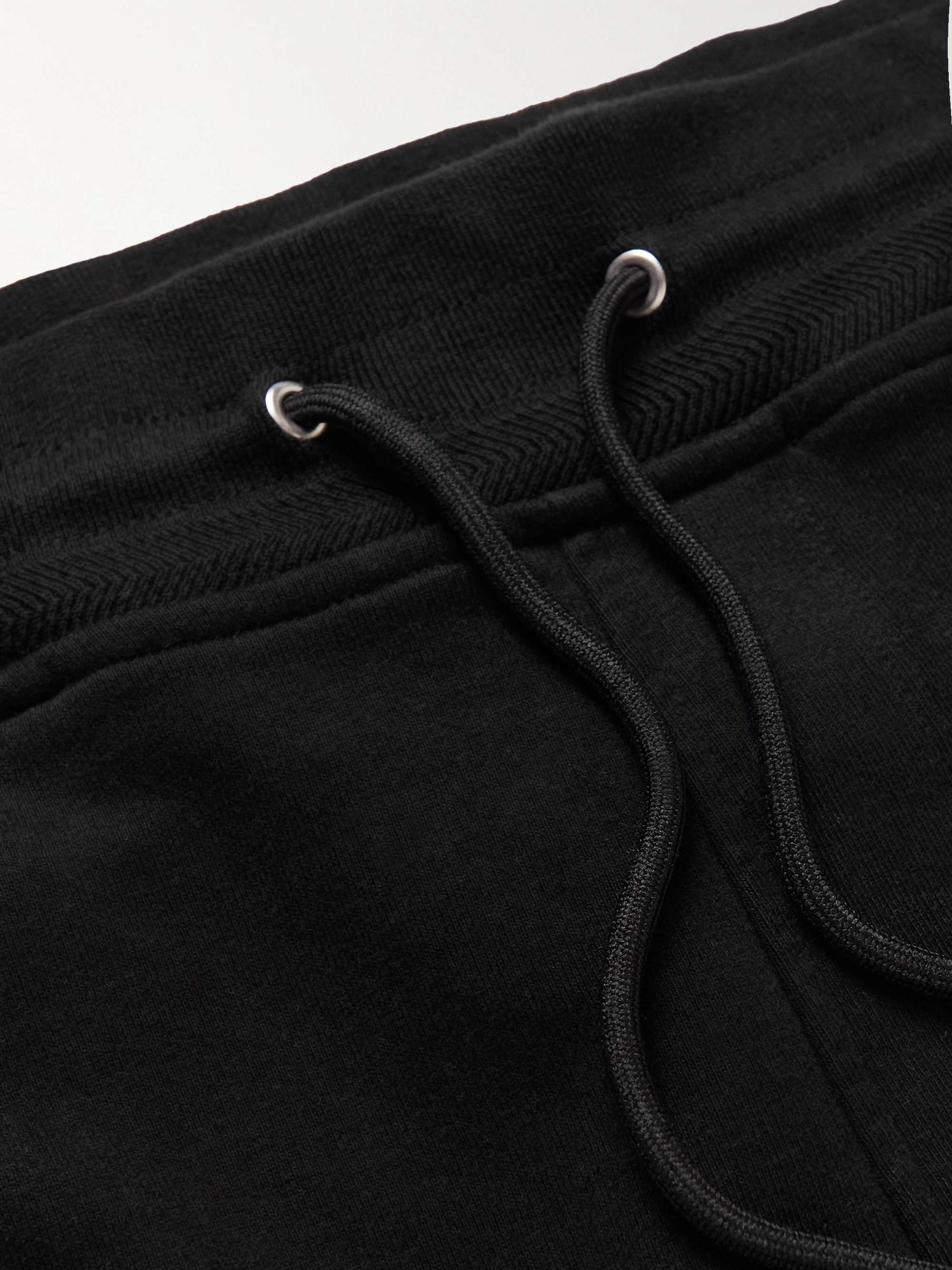 BELSTAFF Tapered Cotton-Jersey Sweatpants