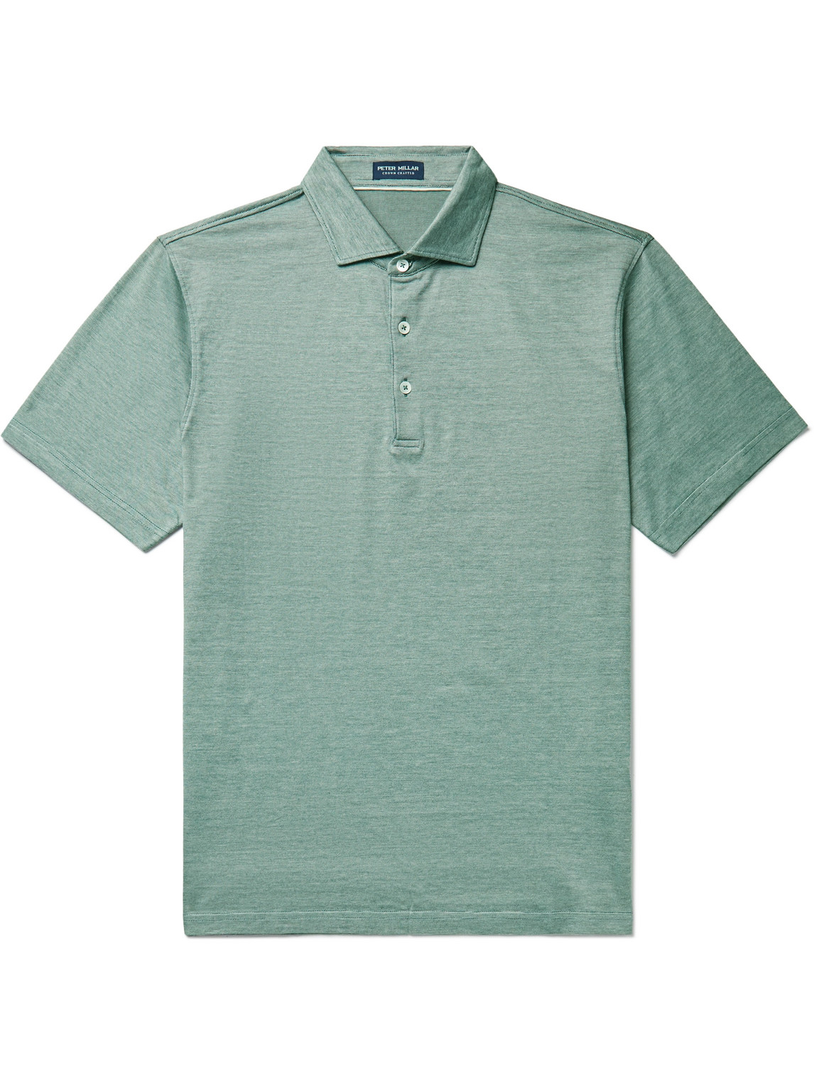 Peter Millar Excursionist Stretch Cotton and Modal-Blend Polo Shirt