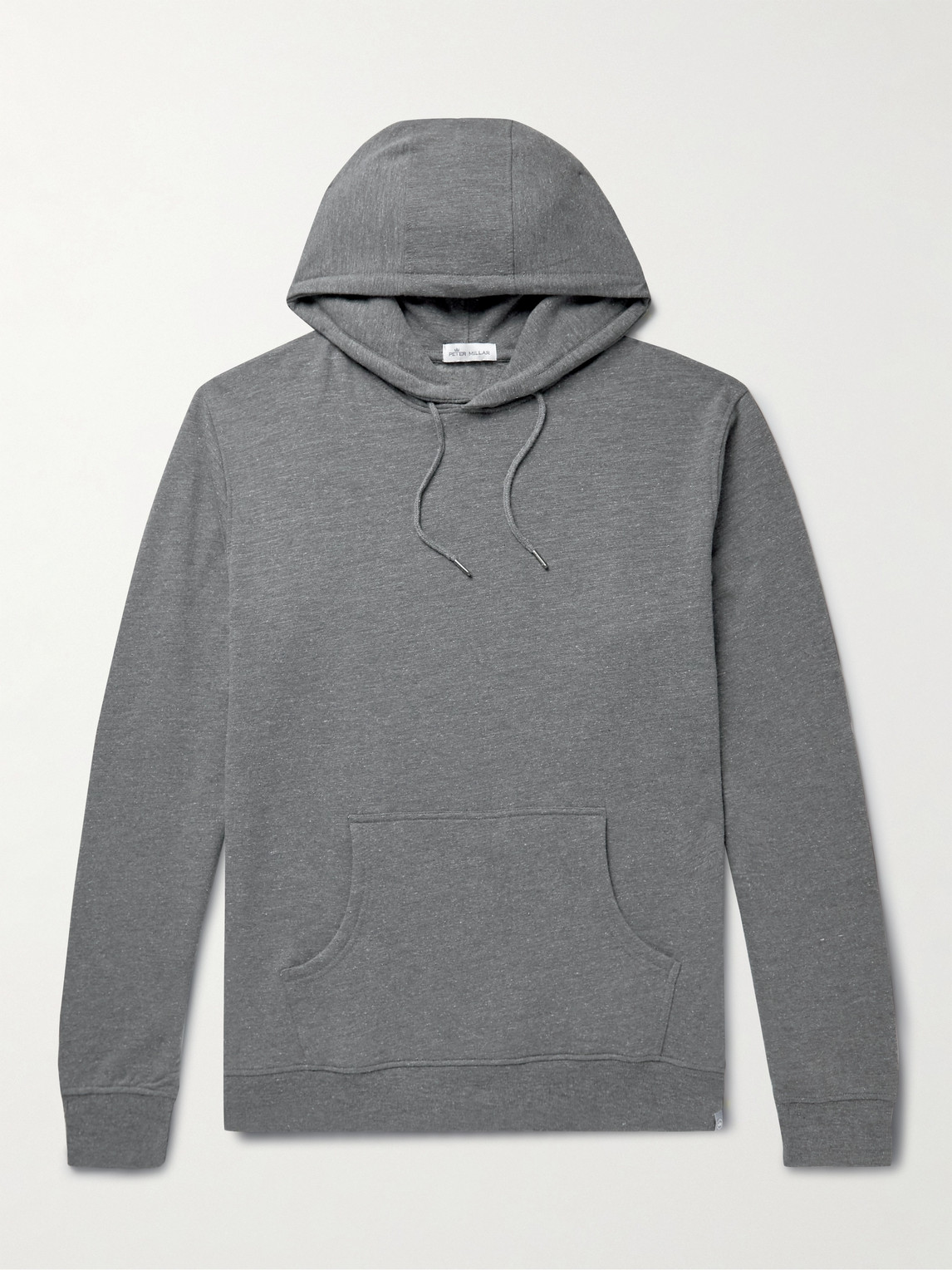 PETER MILLAR LAVA WASH STRETCH COTTON AND MODAL-BLEND JERSEY HOODIE