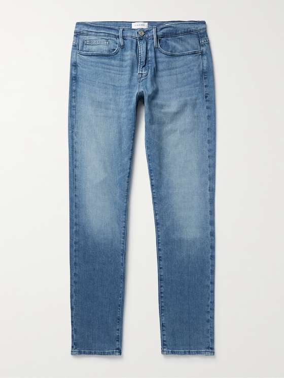 mrporter.com | L'Homme Slim-Fit Organic Jeans