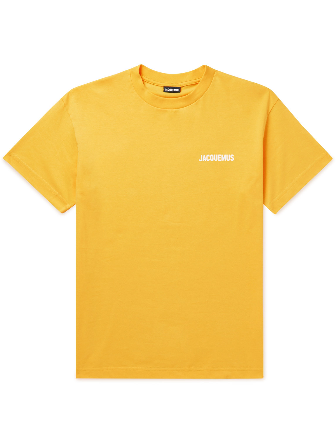 Jacquemus Logo-Print Organic Cotton-Jersey T-Shirt