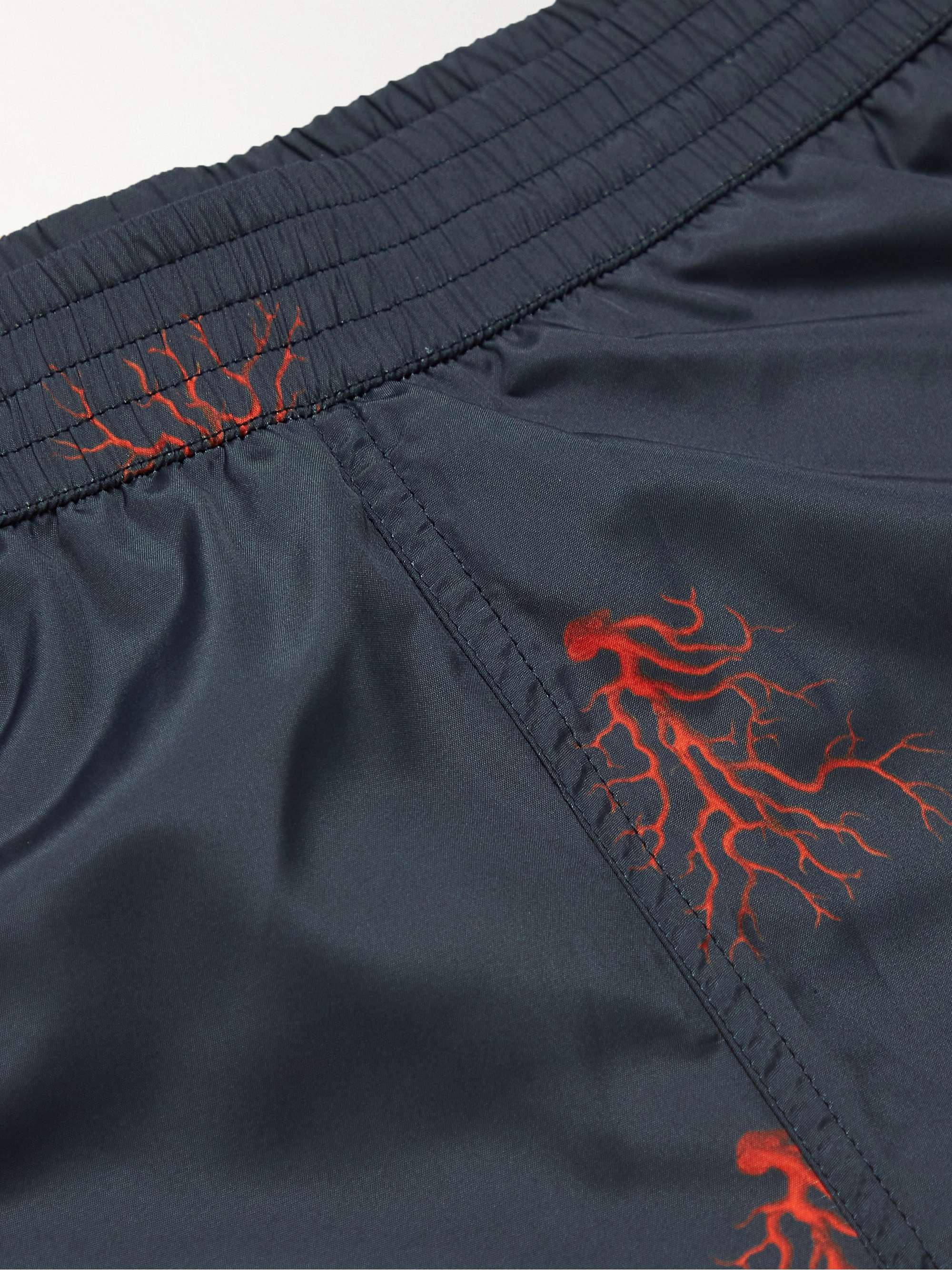 LA PAZ Morais Slim-Fit Mid-Length Printed Recycled Swim Shorts
