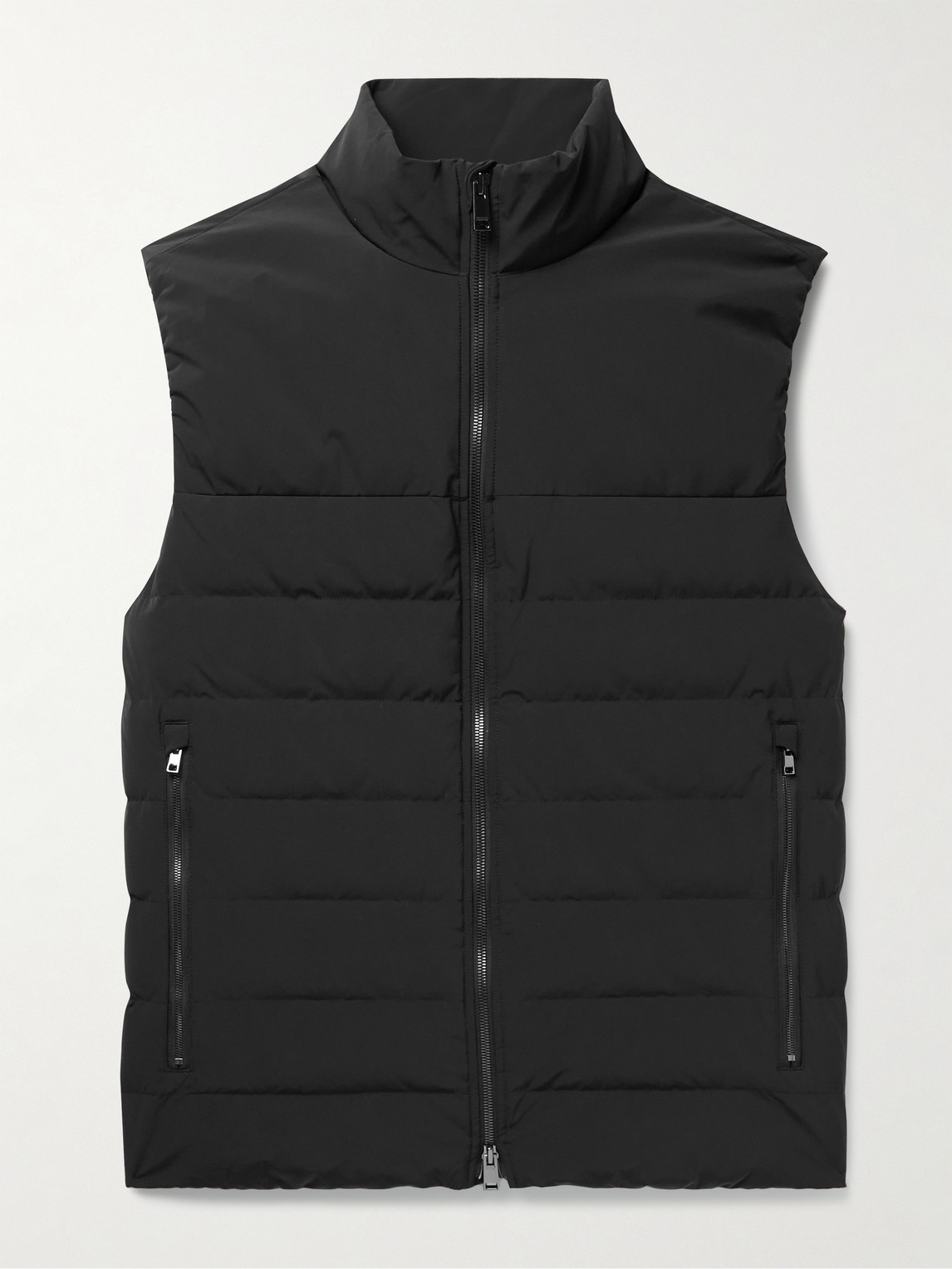 THEORY NICHOLAS QUILTED NYLON-BLEND DOWN GILET