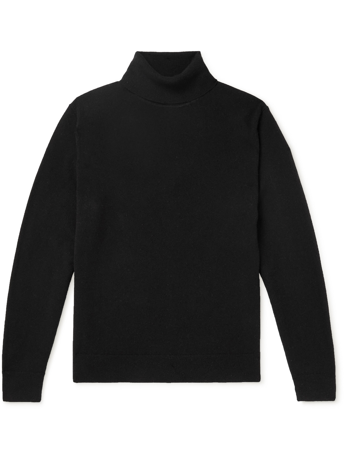 Theory Hilles Cashmere Rollneck Sweater In Black