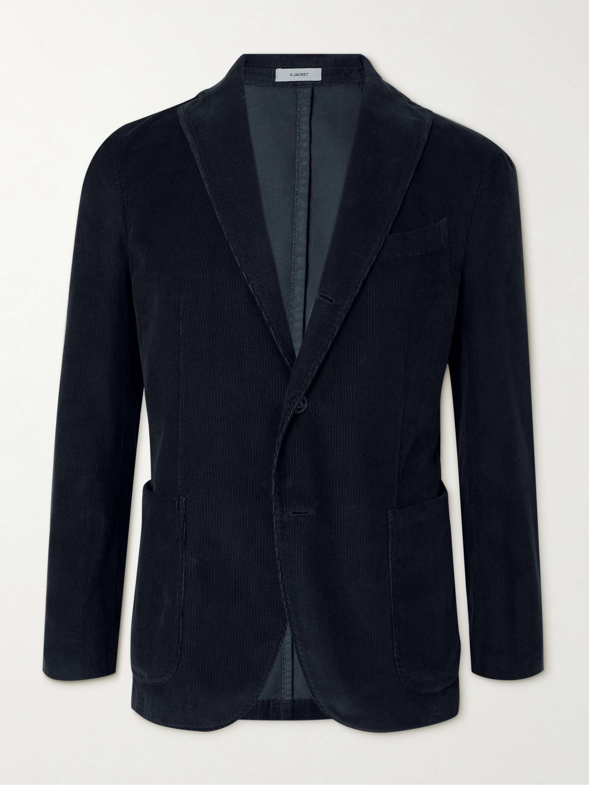 mrporter.com | K-Jacket Slim-Fit Stretch-Cotton Corduroy Suit Jacket