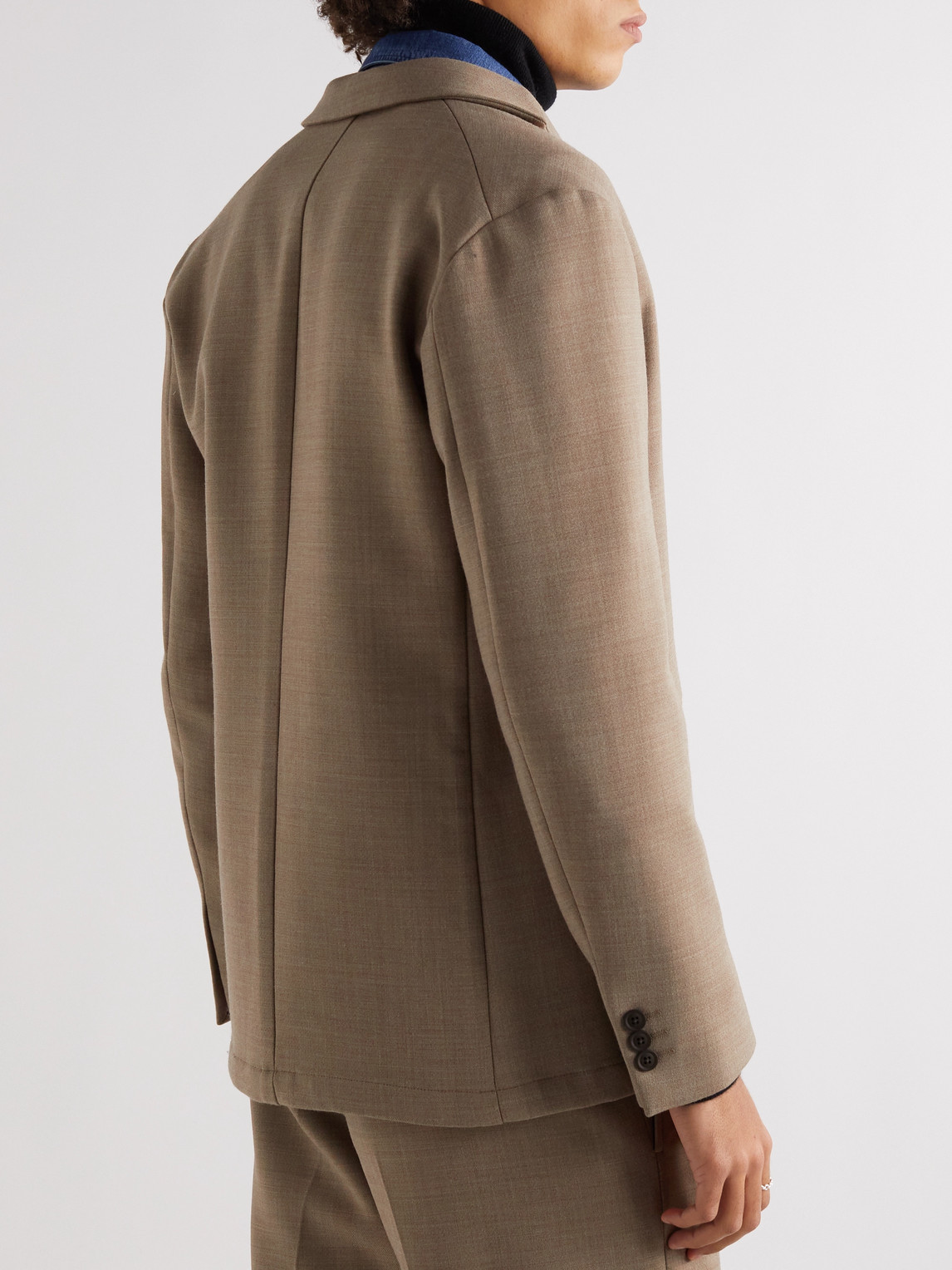NN07 TIMO 1684 UNSTRUCTURED TWILL SUIT JACKET 
