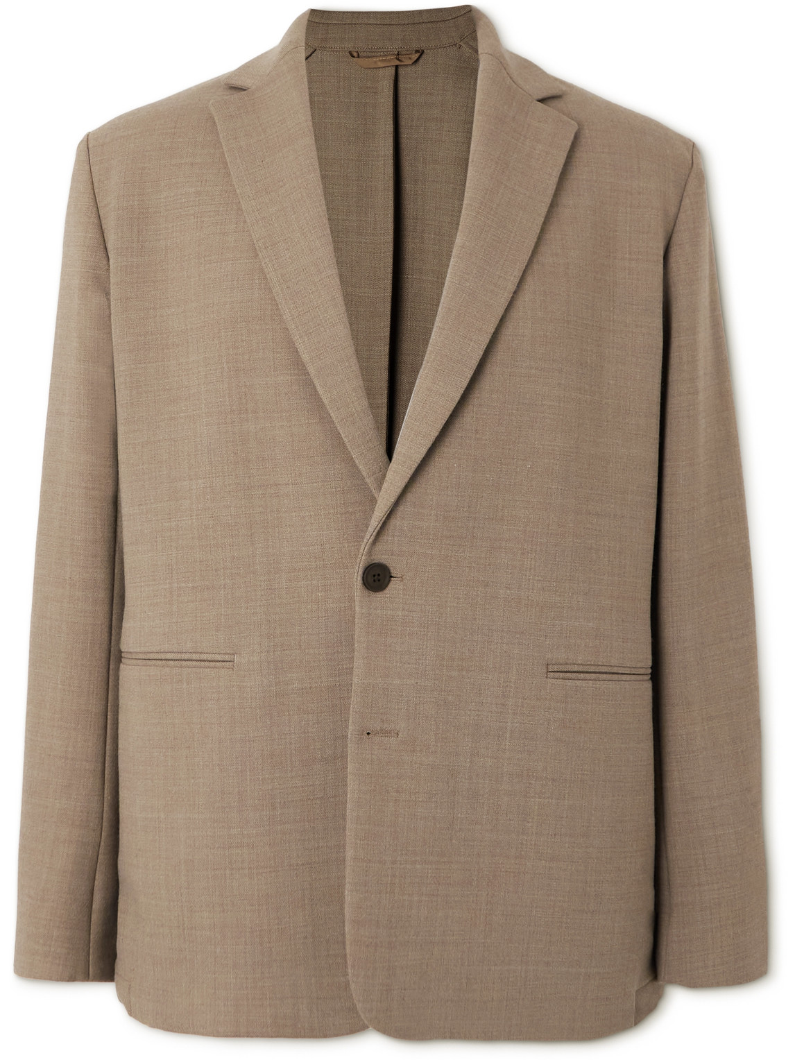 Nn07 Timo 1684 Unstructured Twill Suit Jacket In Gray