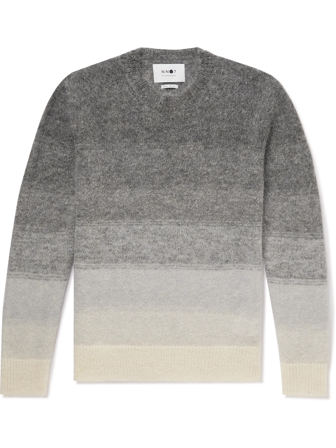 NN07 Walther Degradé Brushed Knitted Sweater