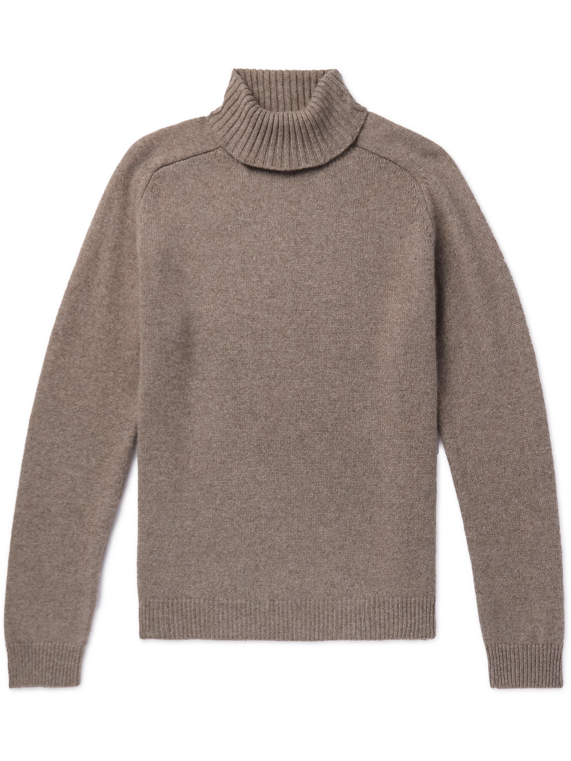 Boglioli Cashmere Rollneck Sweater In Neutrals