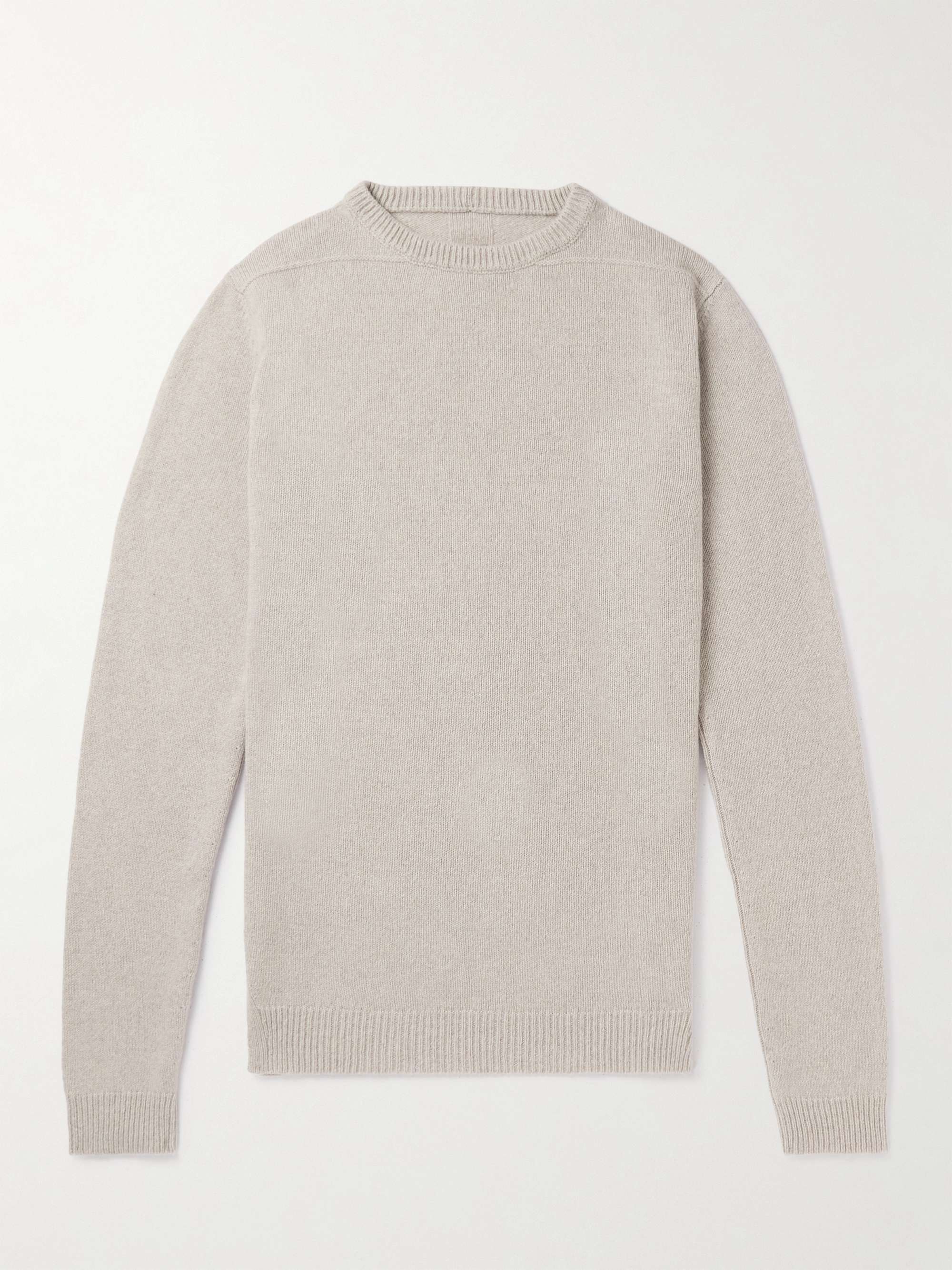 RICK OWENS Recycled Cashmere and Wool-Blend Sweater