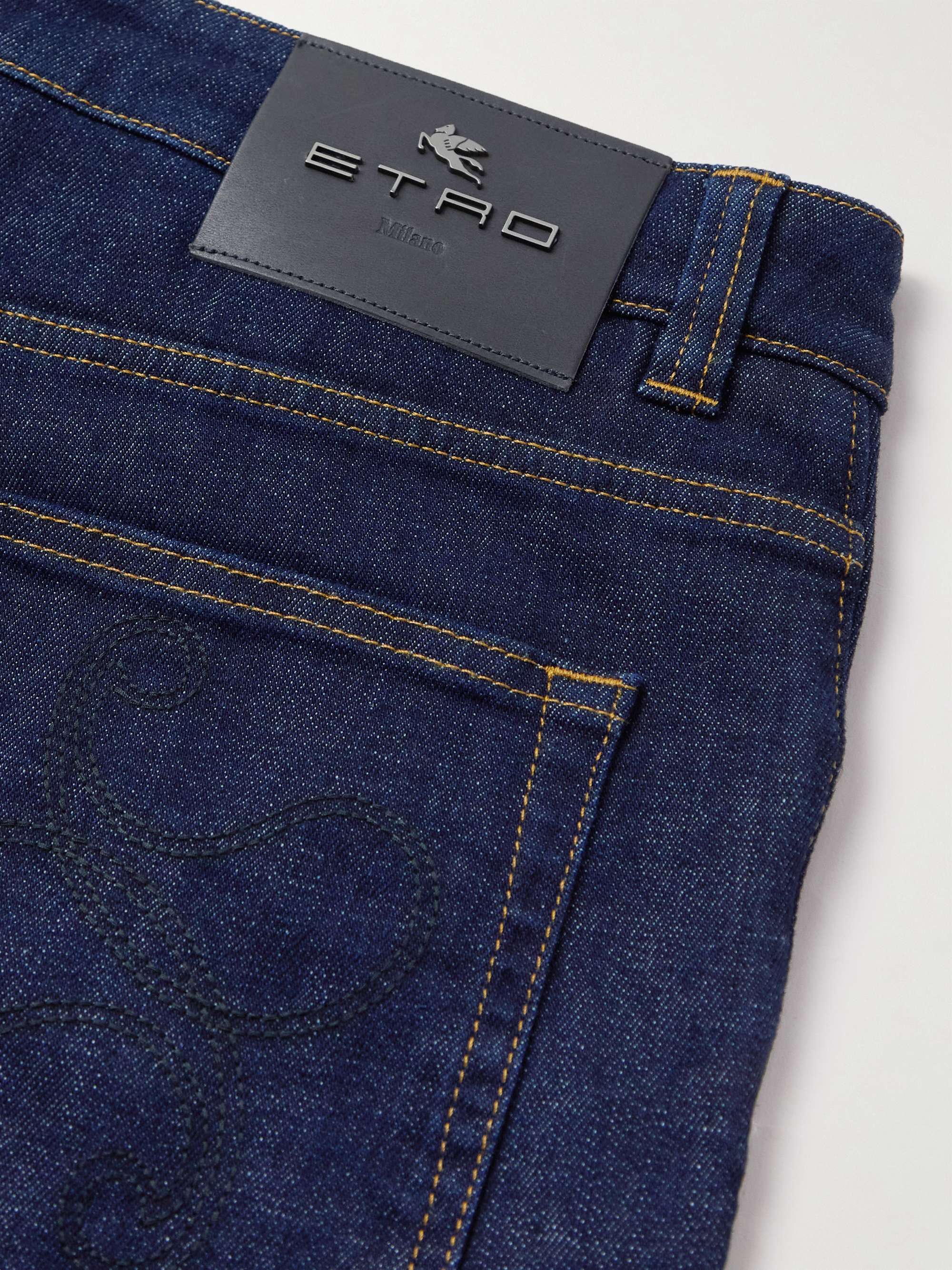 ETRO Straight-Leg Denim Jeans