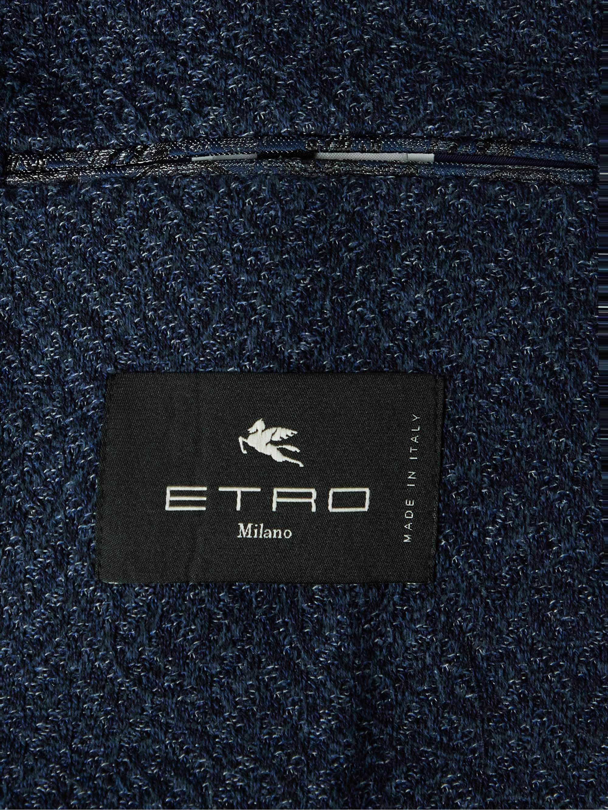 ETRO Slim-Fit Paisley-Jacquard Cotton Blazer