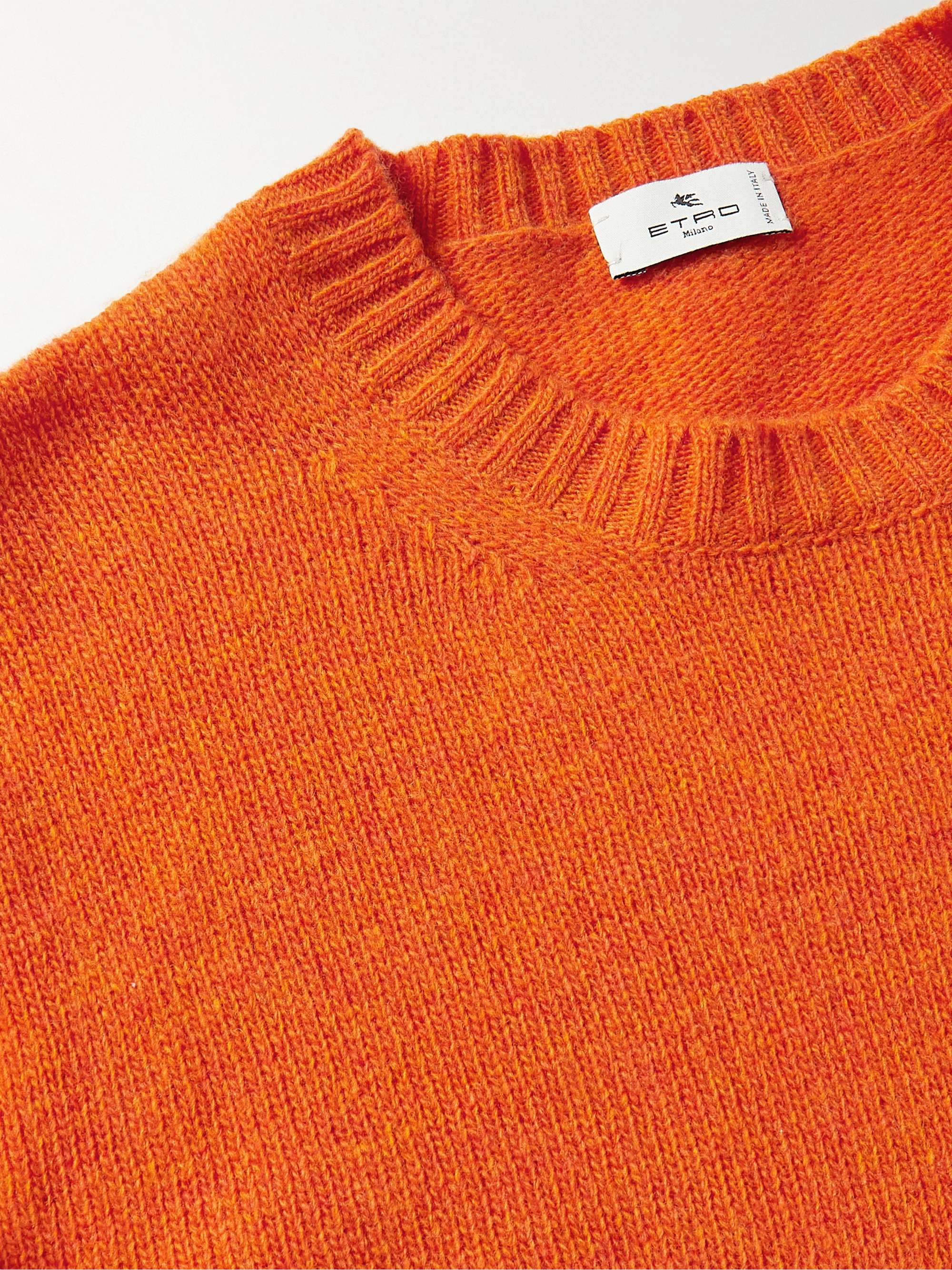 ETRO Wool-Jacquard Sweater