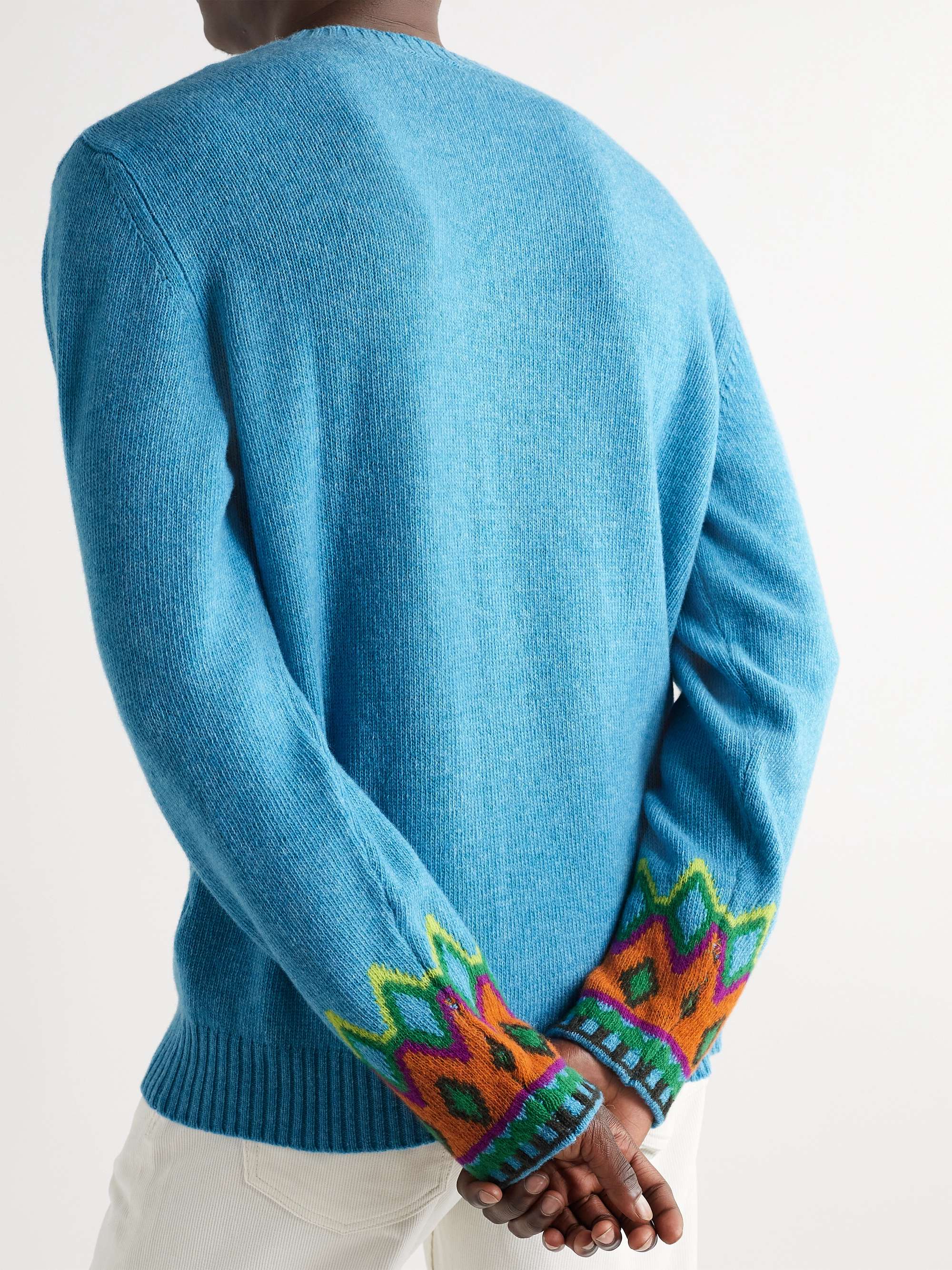 ETRO Wool-Jacquard Sweater
