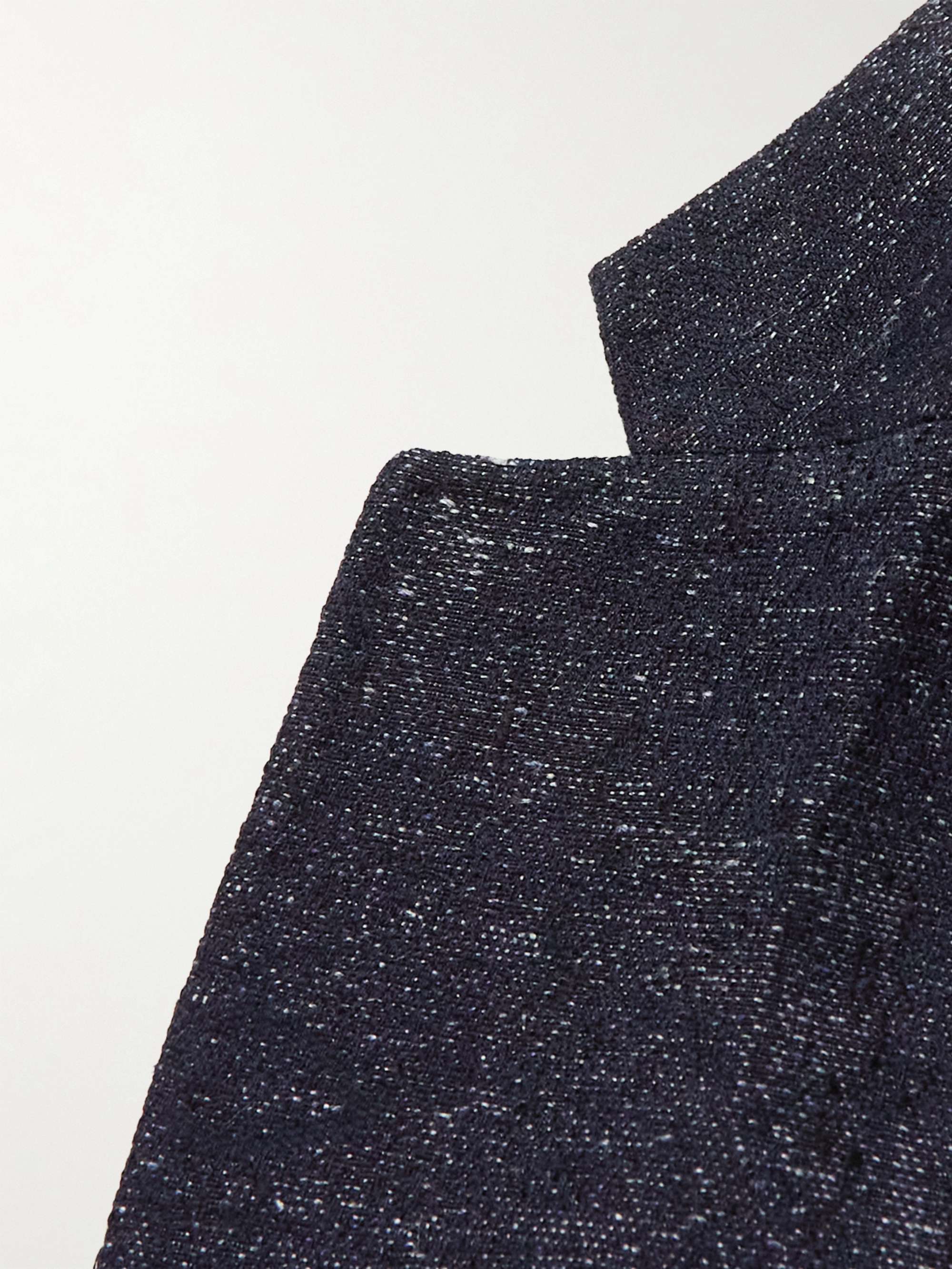 ETRO Cotton, Wool and Linen-Blend Jacquard Blazer