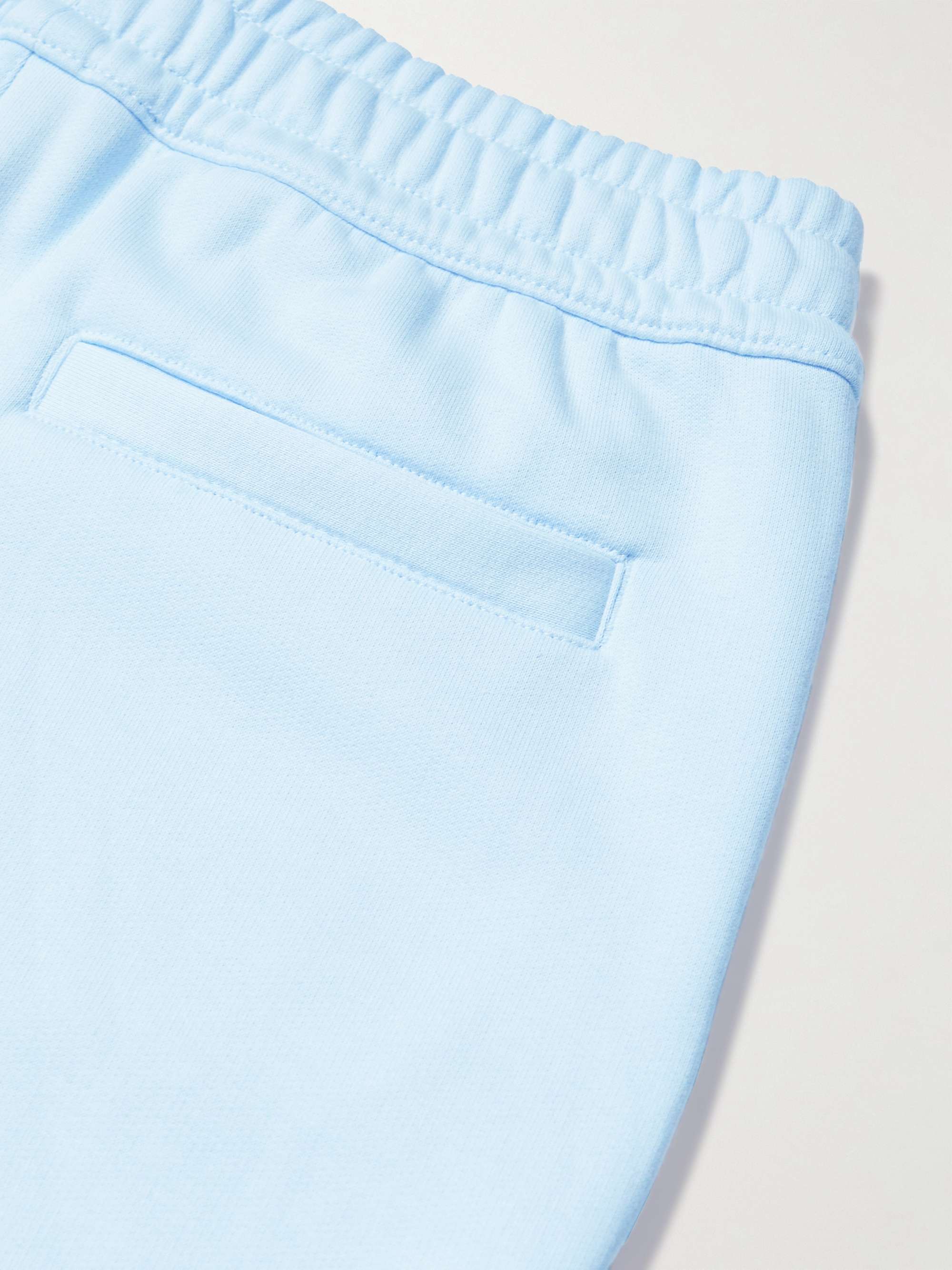 BURBERRY Straight-Leg Logo-Print Cotton-Jersey Shorts