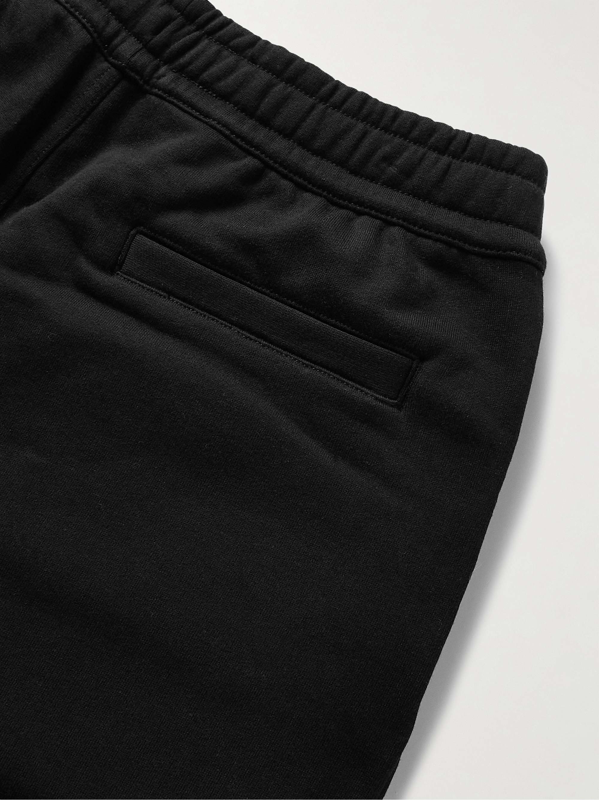 BURBERRY Straight-Leg Logo-Print Cotton-Jersey Shorts