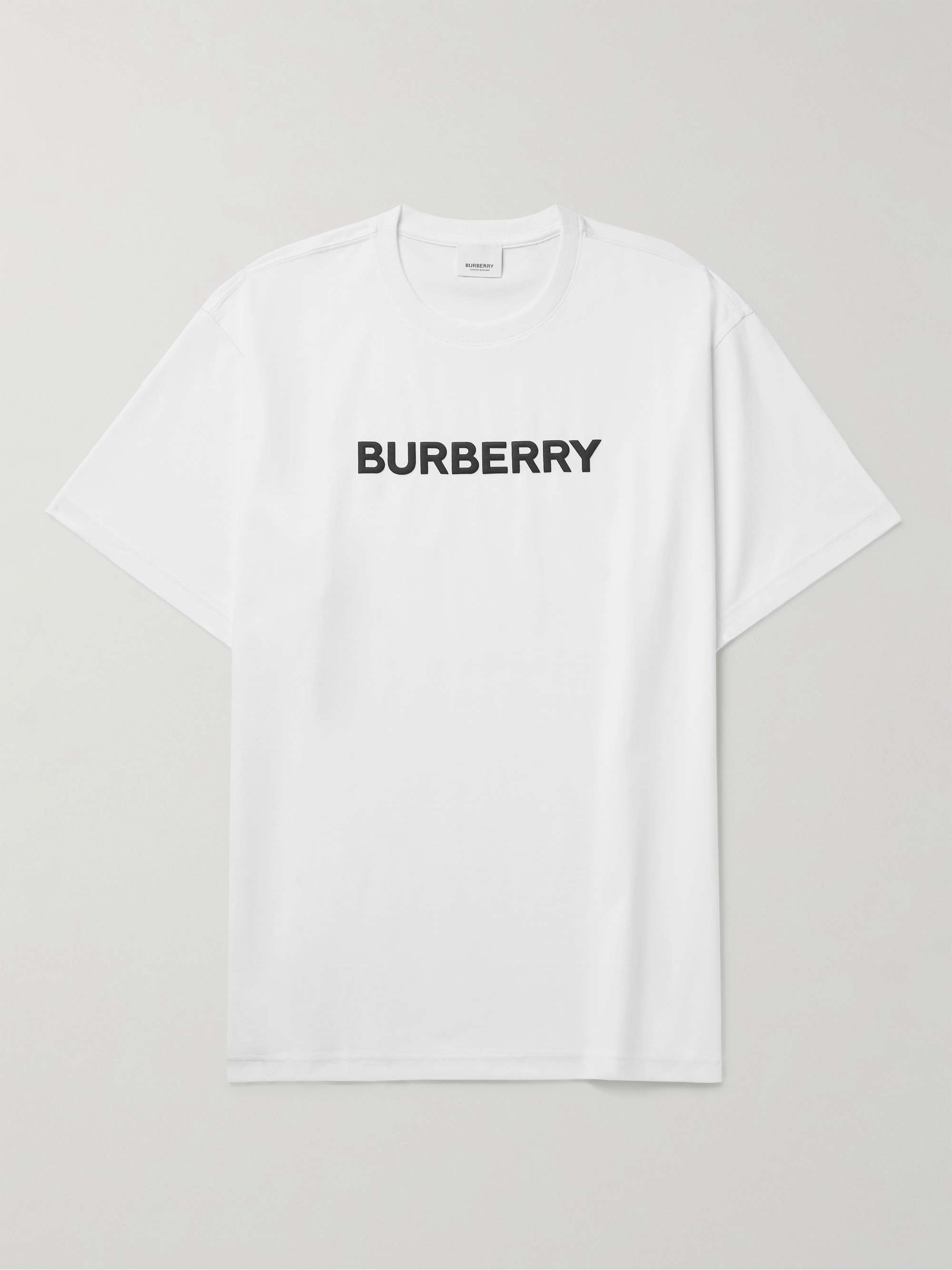 BURBERRY Logo-Print Cotton-Jersey T-Shirt