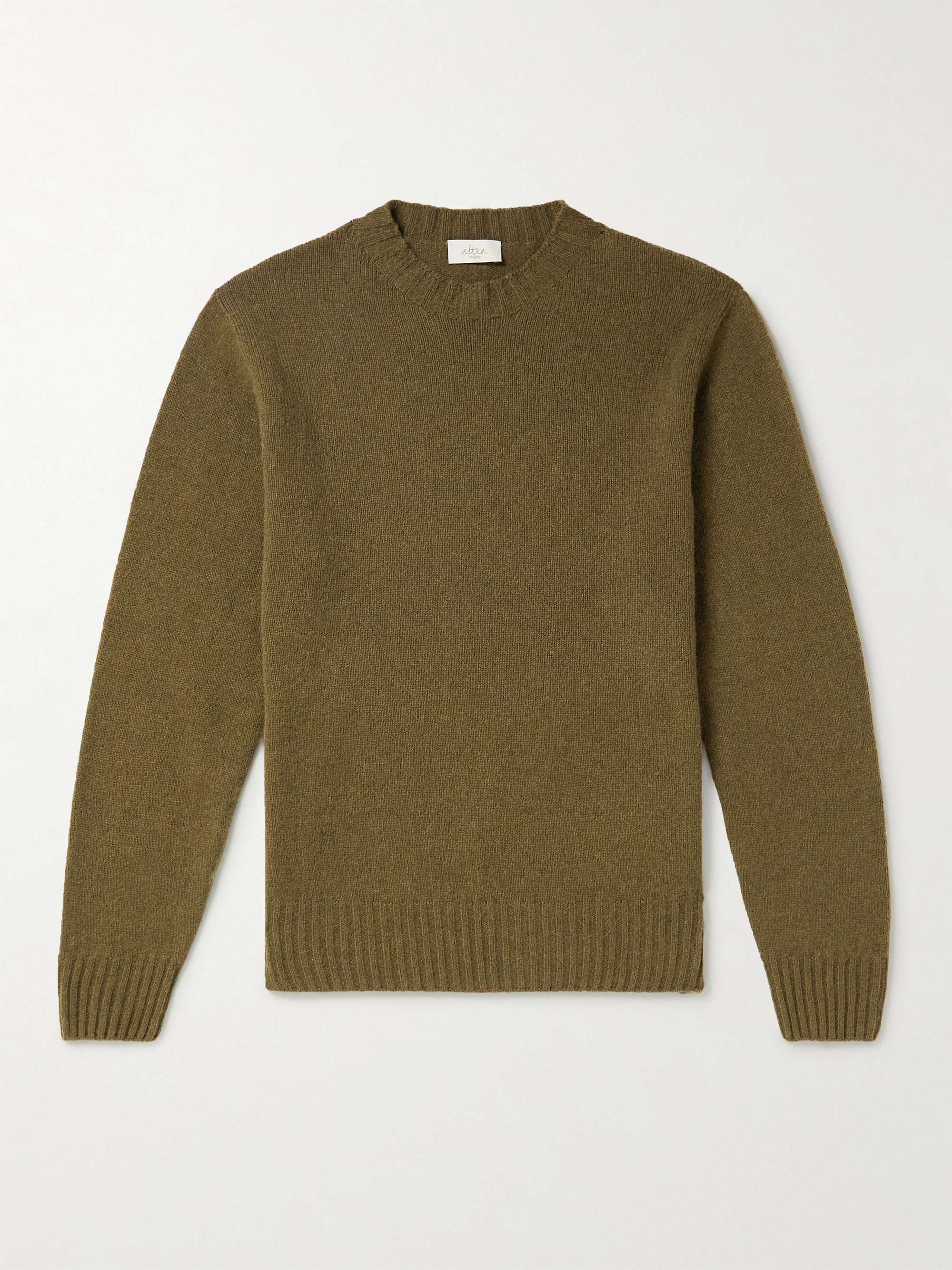 ALTEA Cashmere, Mohair and Wool-Blend Sweater