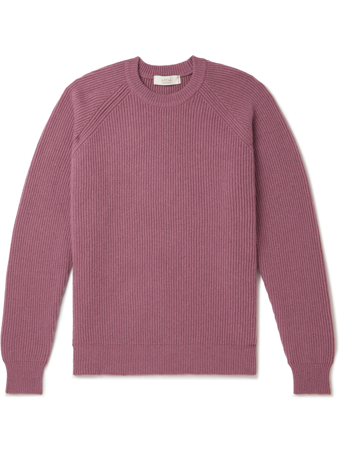 Altea Ribbed Cashmere Sweater In Pink