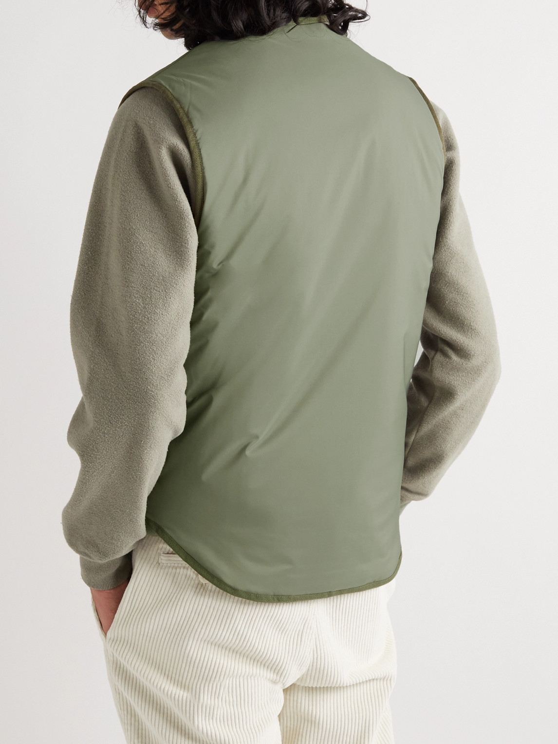 La Rainproof Vest In Green | ModeSens