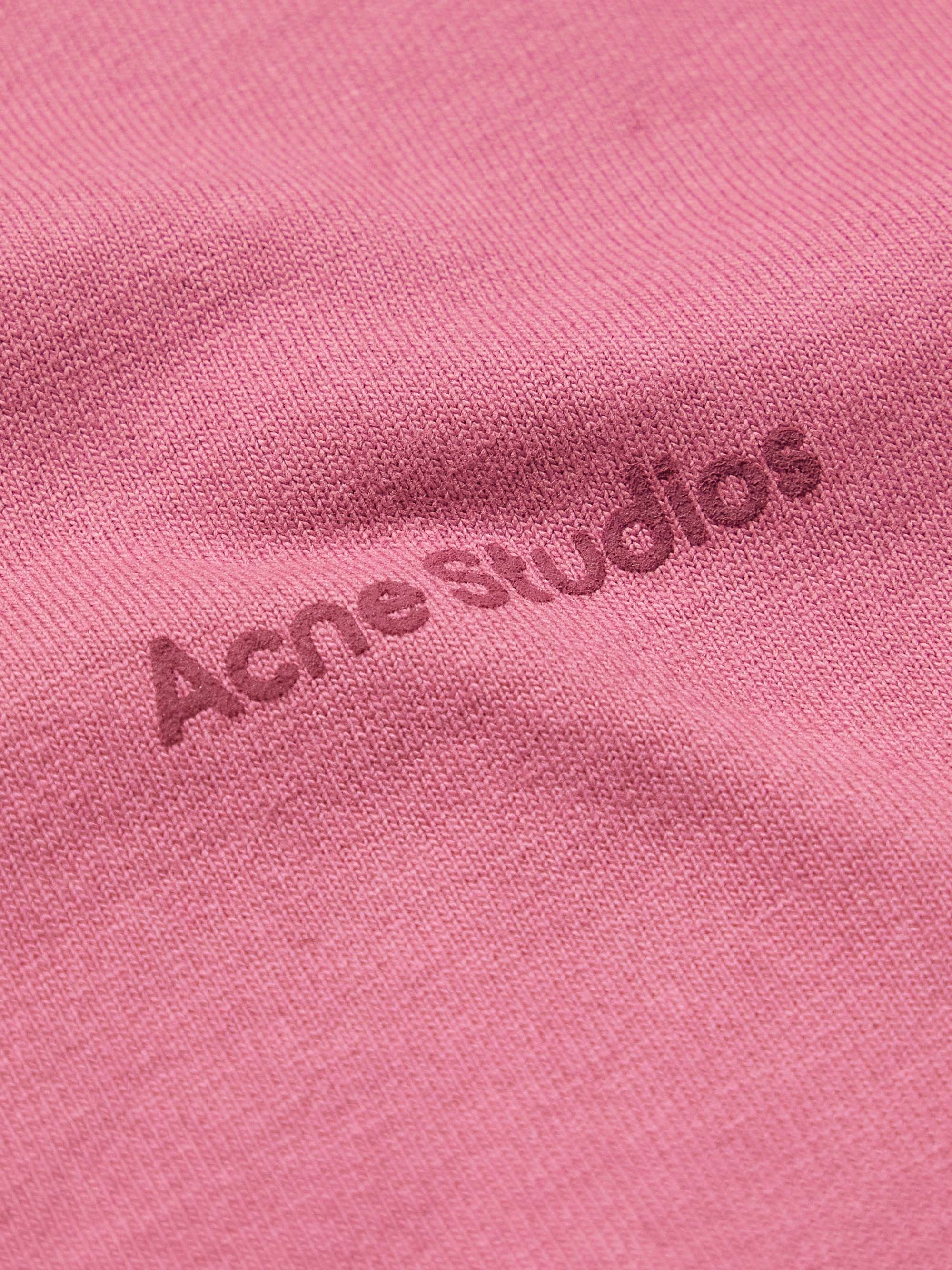 ACNE STUDIOS Logo-Print Cotton-Jersey T-Shirt