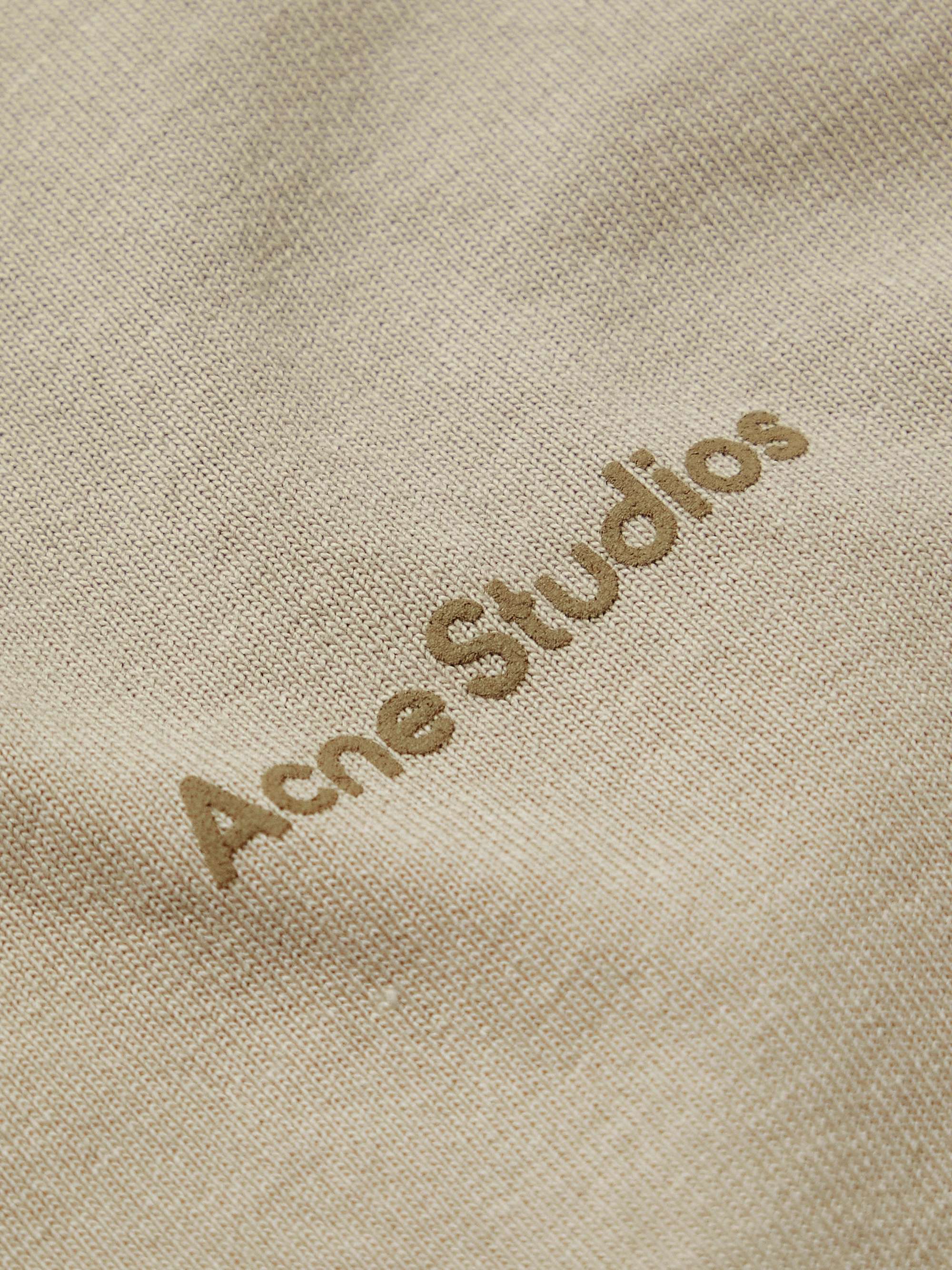 ACNE STUDIOS Logo-Print Organic Cotton-Jersey T-Shirt