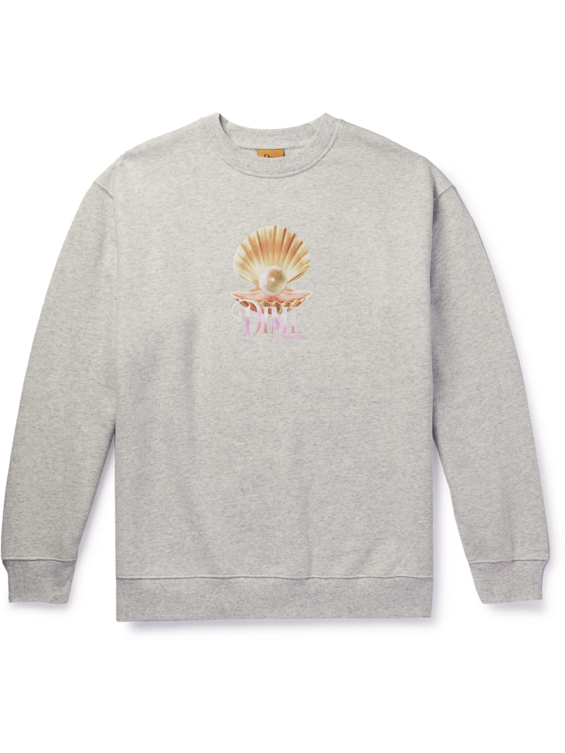 DIME Unmentionables Logo-Print Cotton-Jersey Sweatshirt
