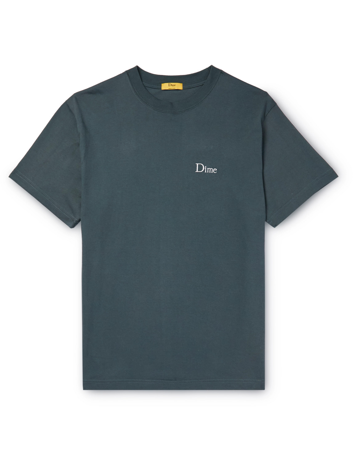 DIME Classic Logo-Embroidered Cotton-Jersey T-Shirt