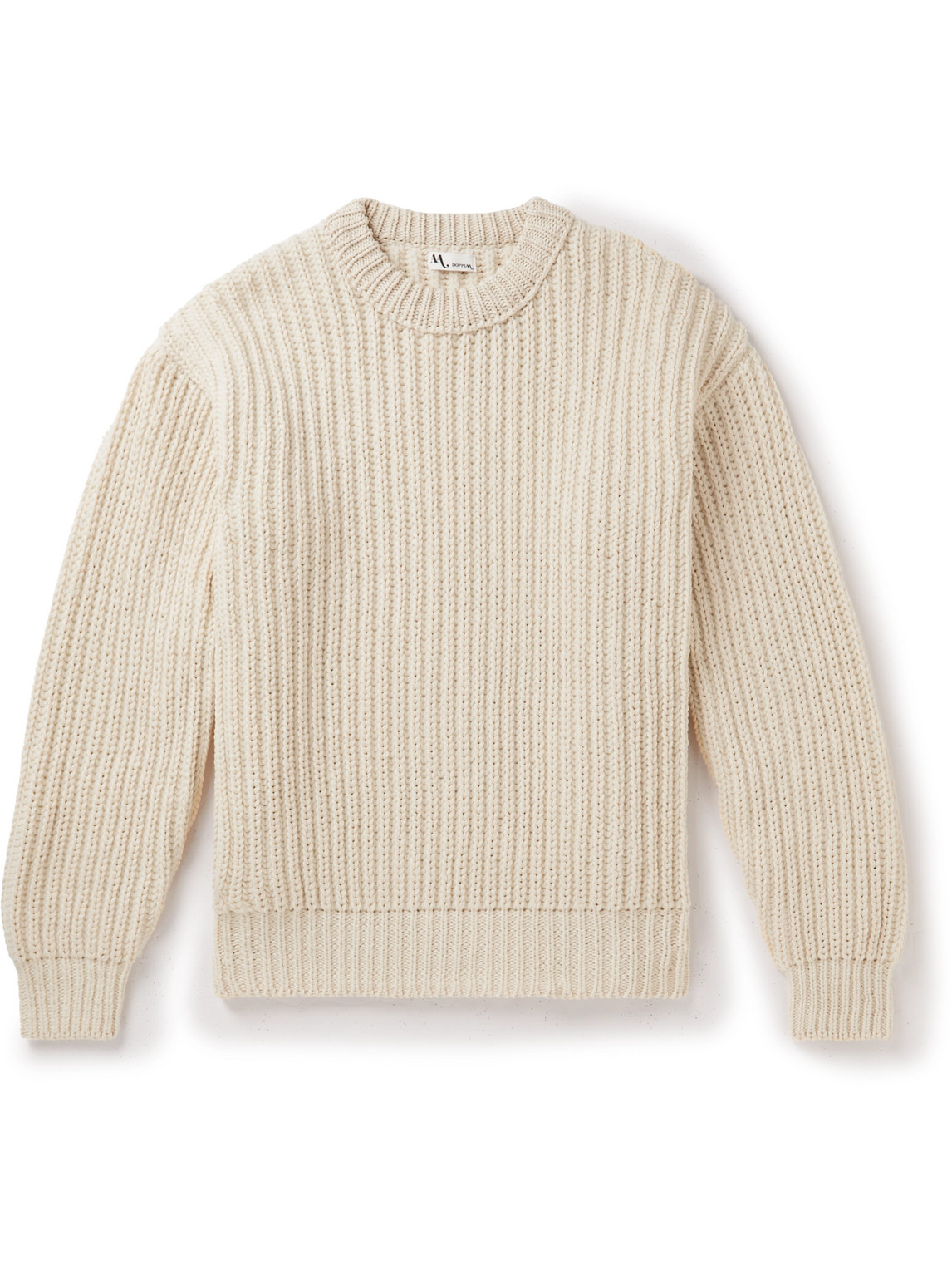 DOPPIAA Ribbed Wool-Blend Sweater