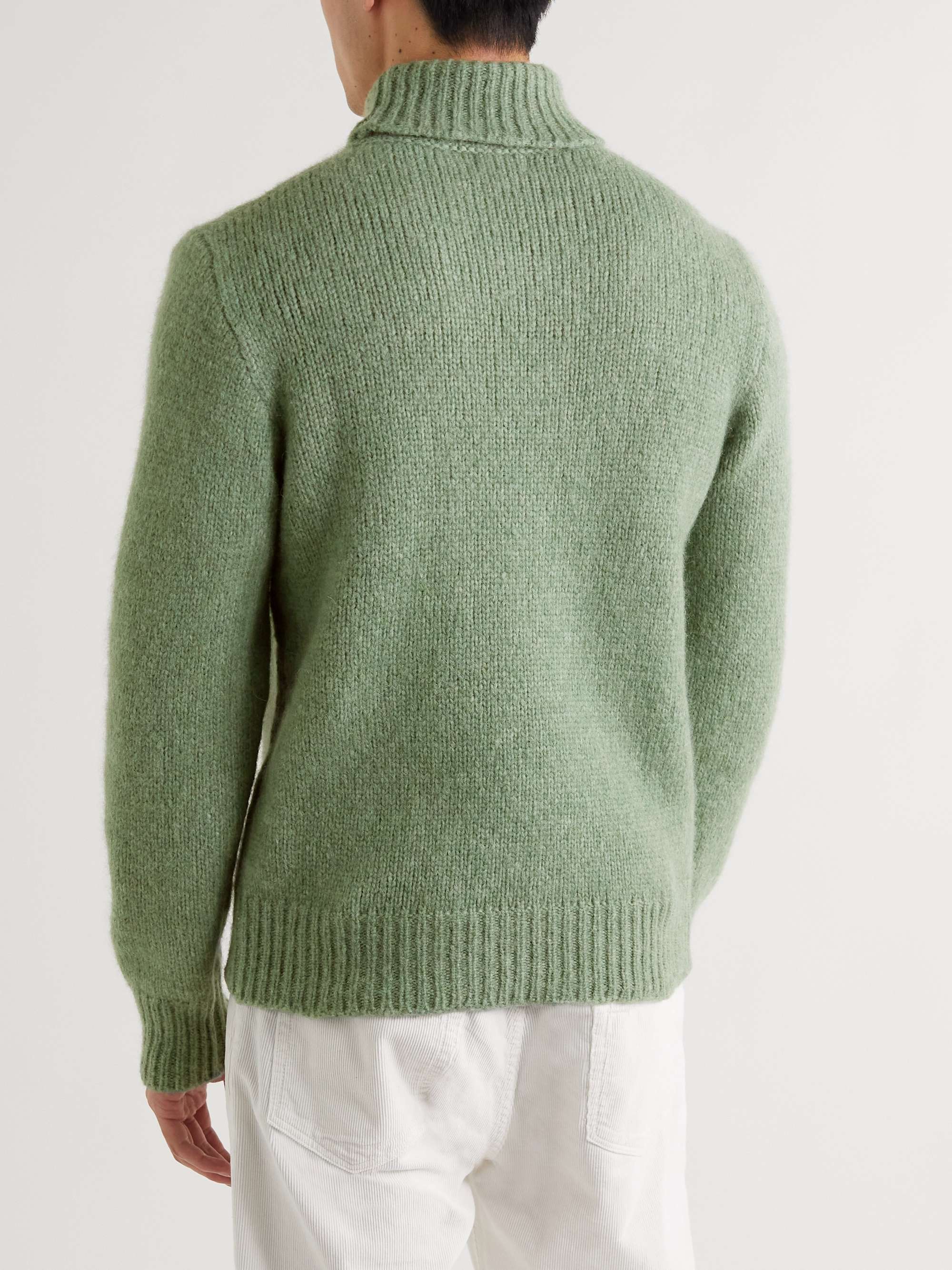 DOPPIAA Aamintore Alpaca-Blend Rollneck Sweater