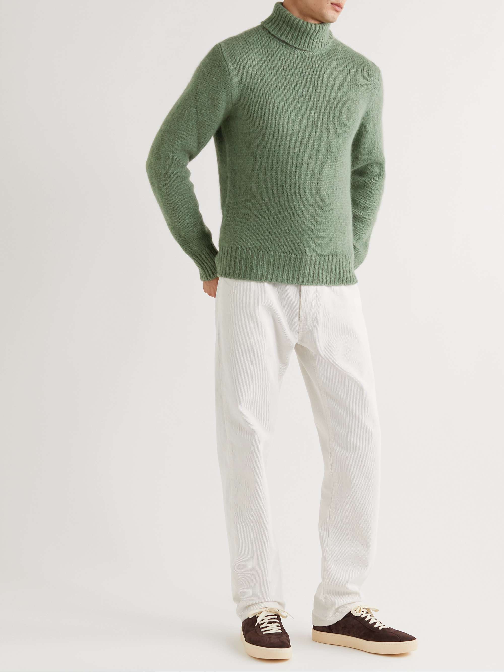 DOPPIAA Aamintore Alpaca-Blend Rollneck Sweater