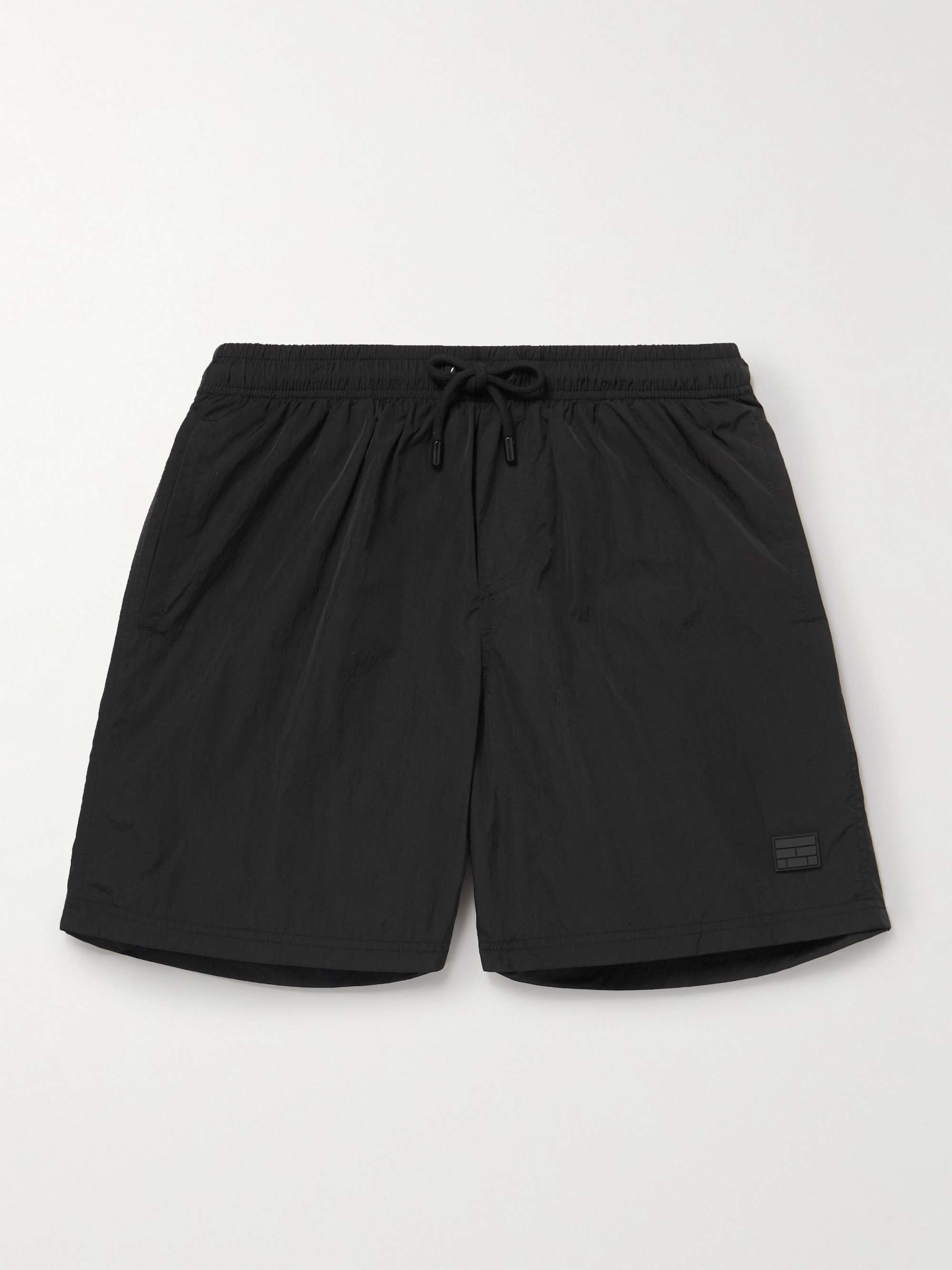 mrporter.com | Straight-Leg Short-Length Logo-Appliquéd Swim Shorts