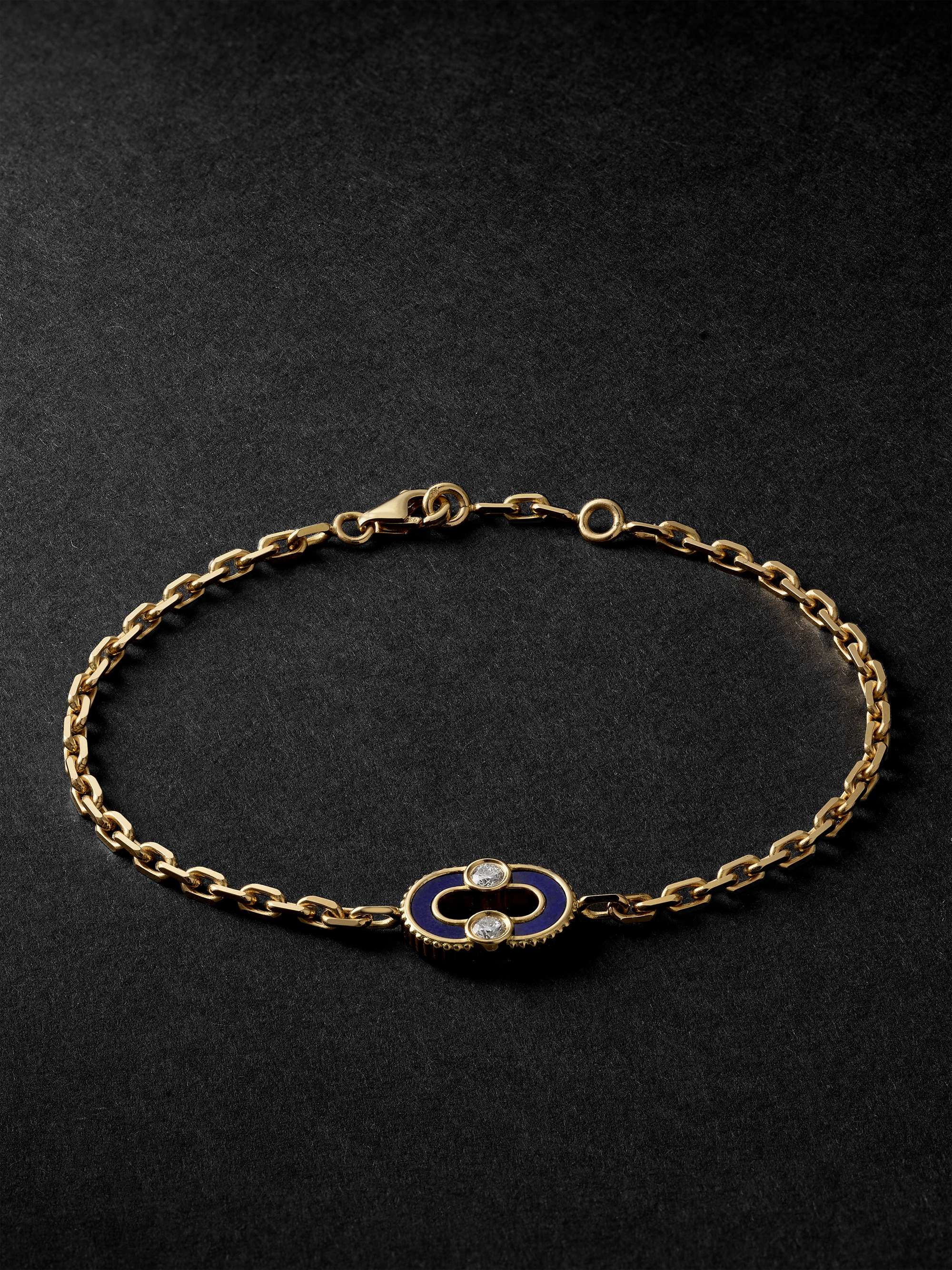 VILTIER Magnetic Gold Multi-Stone Bracelet