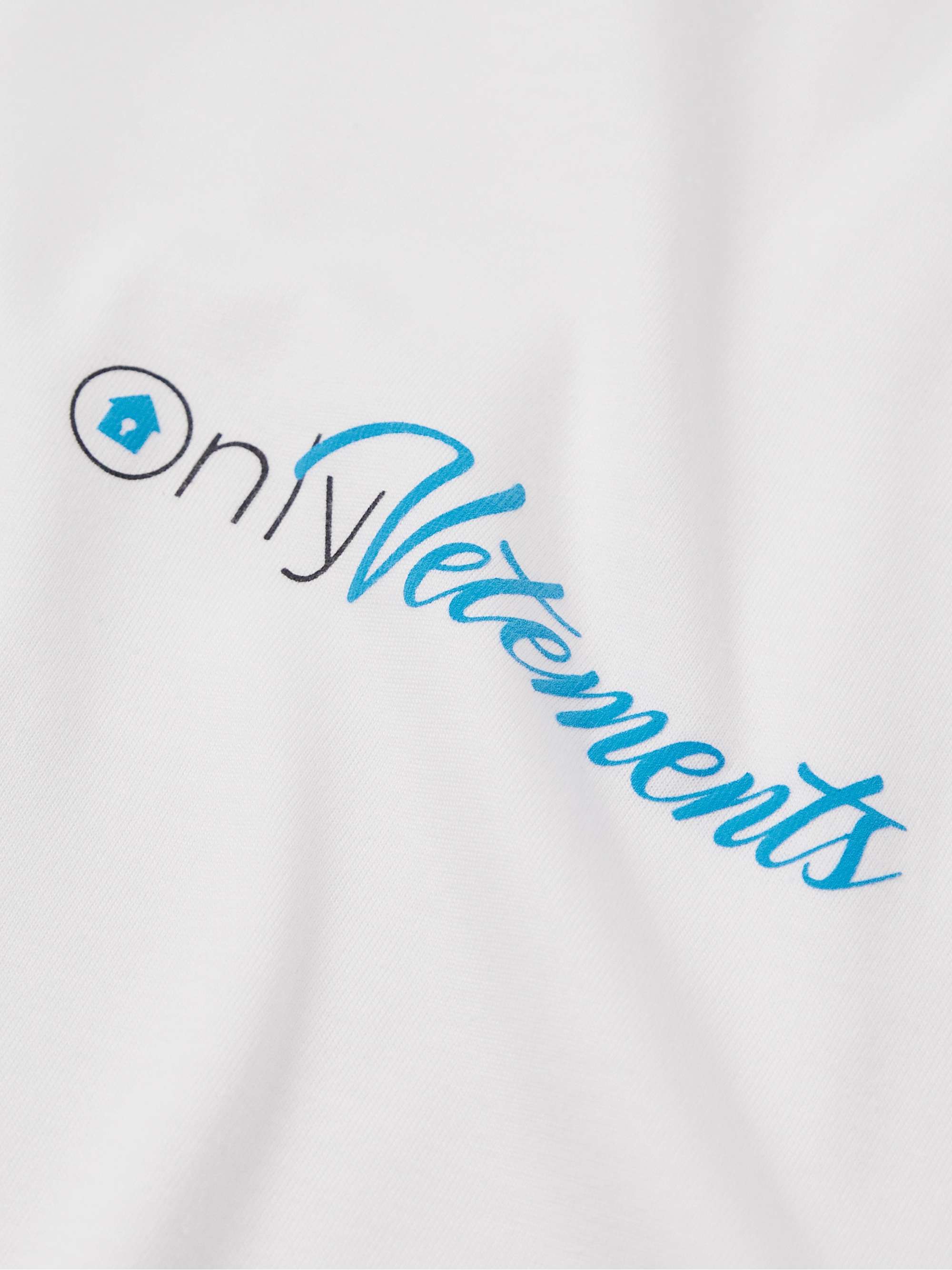VETEMENTS Oversized Logo-Print Cotton-Jersey T-Shirt