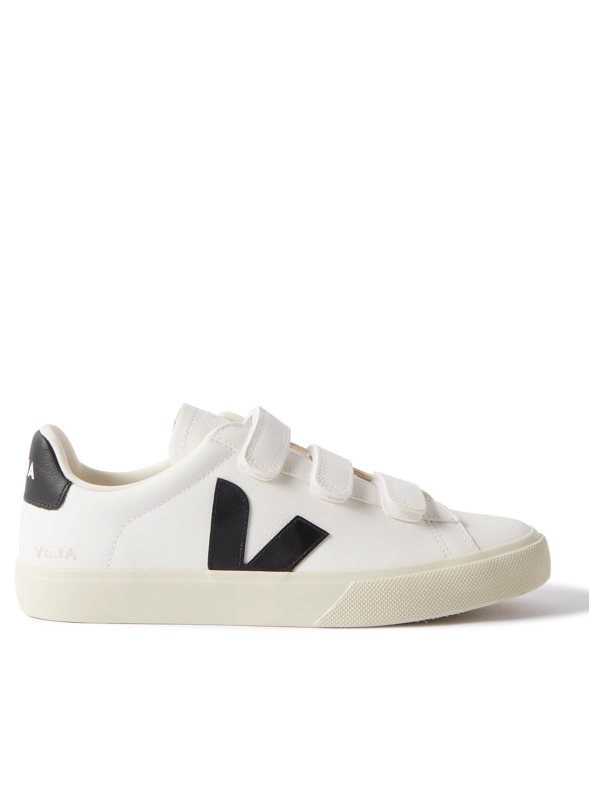 Veja Recife Rubber-Trimmed Leather Sneakers