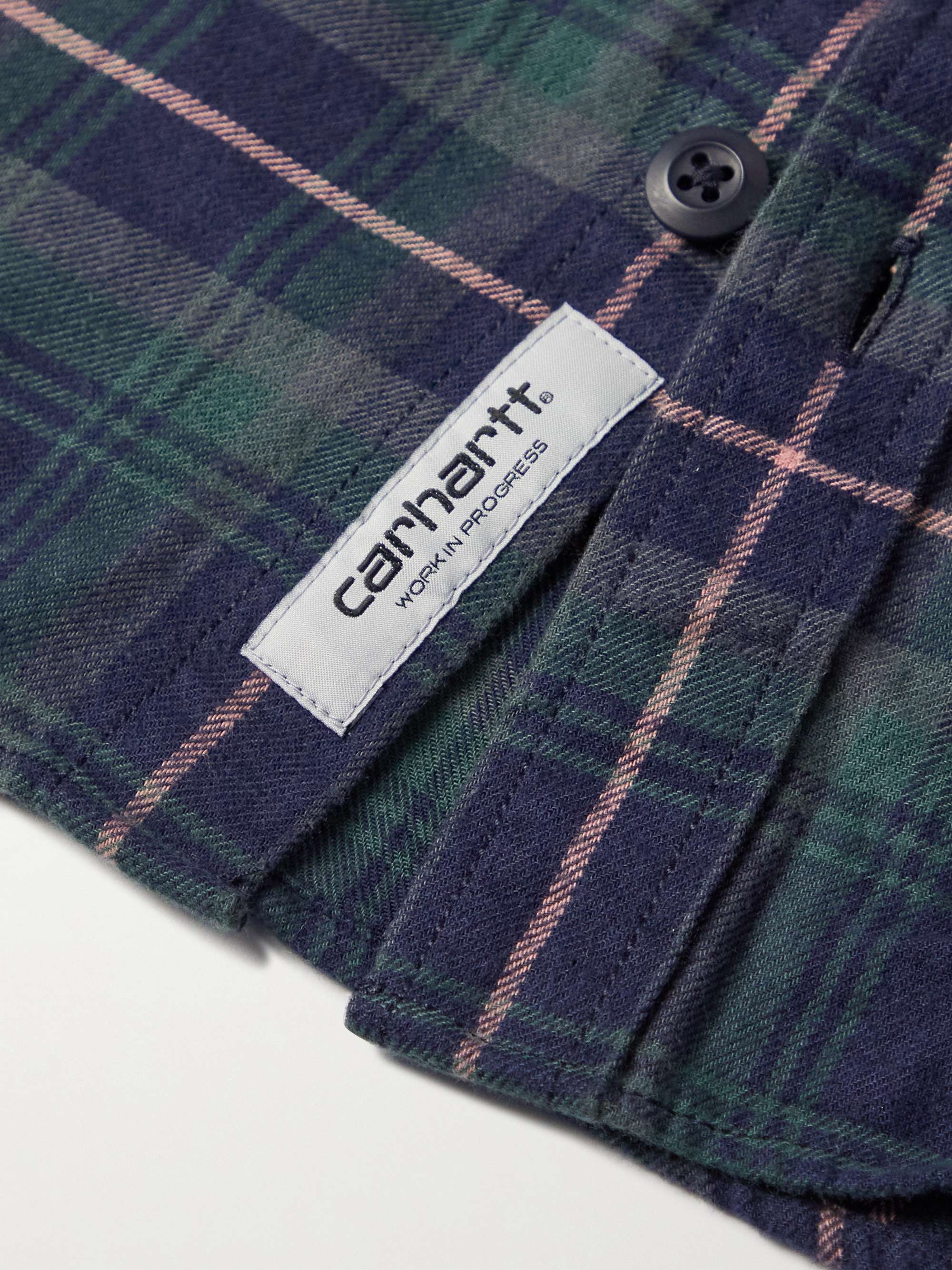 CARHARTT WIP Lermond Checked Cotton-Flannel Shirt
