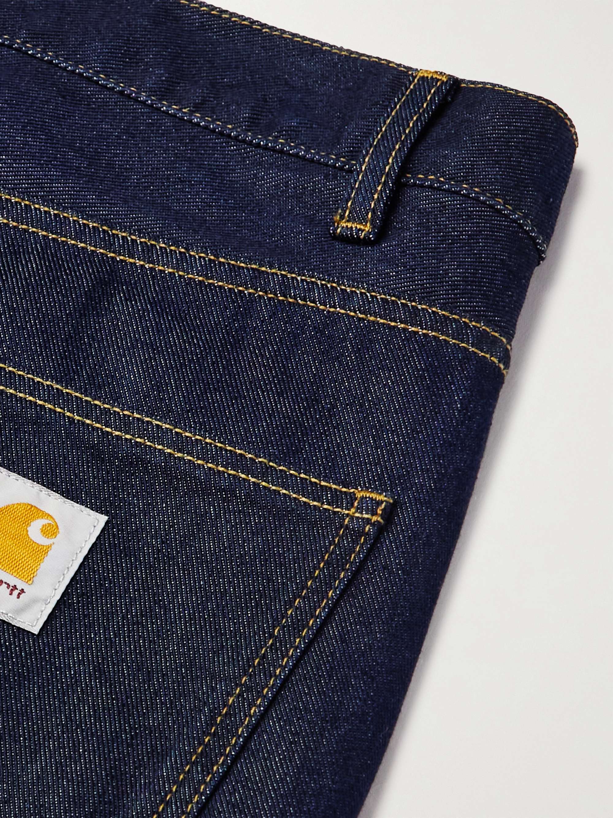 CARHARTT WIP Newel Tapered Logo-Appliquéd Jeans