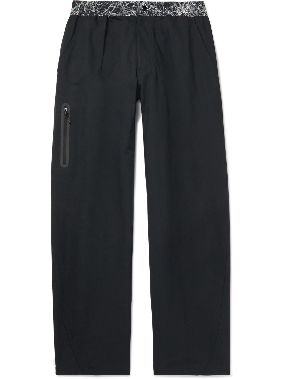 Adidas Consortium And Wander Cotton-blend Ripstop Trousers In Black