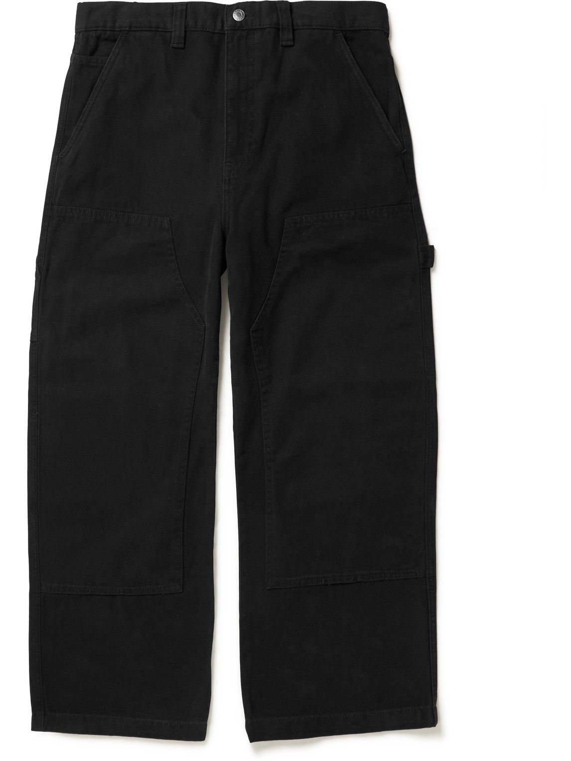 Stussy Garment-Dyed Cotton-Canvas Trousers