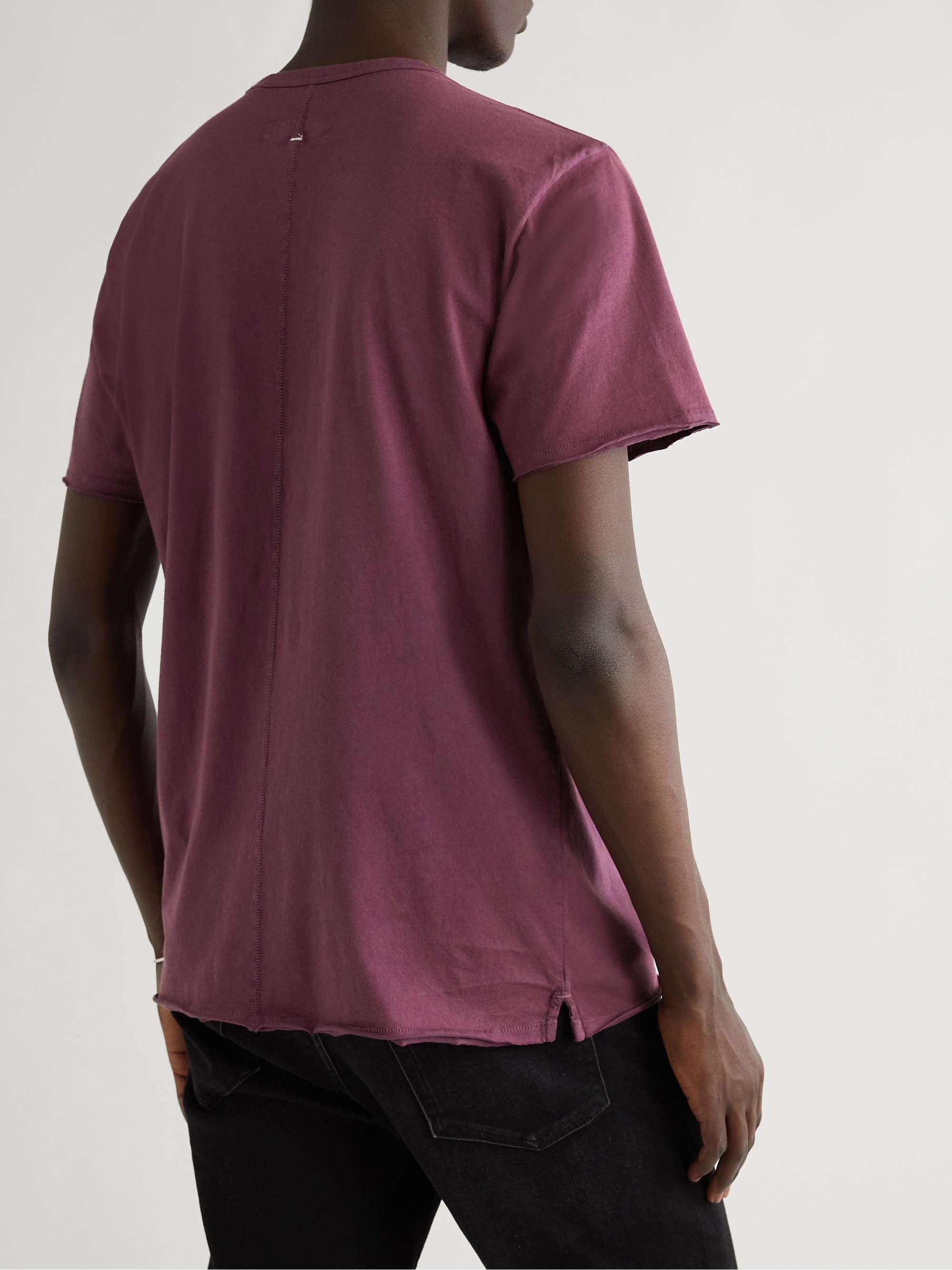 Plum Miles Organic Cotton-Jersey T-Shirt | RAG & BONE | MR PORTER