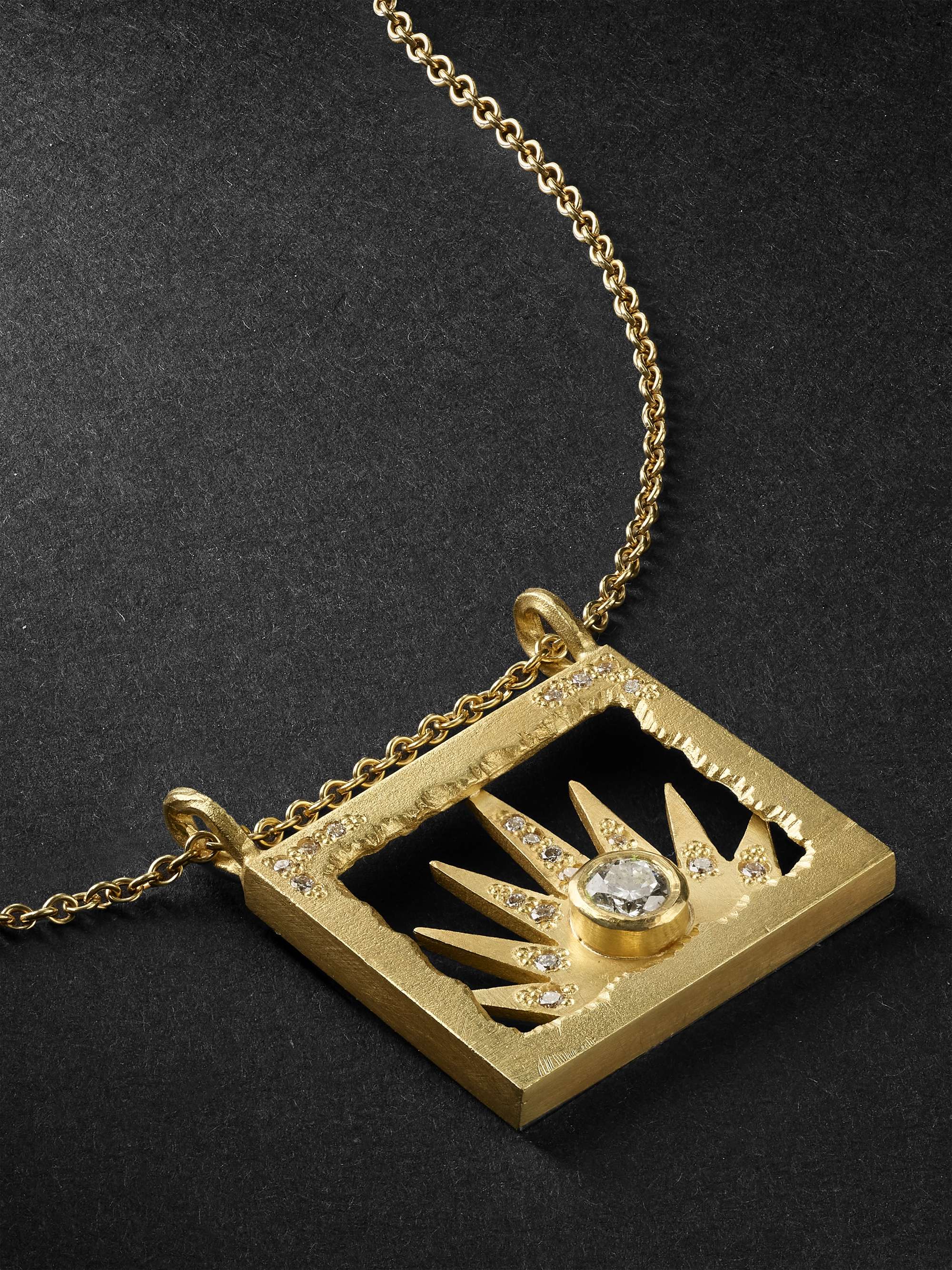 ELHANATI Biarritz Gold Diamond Necklace